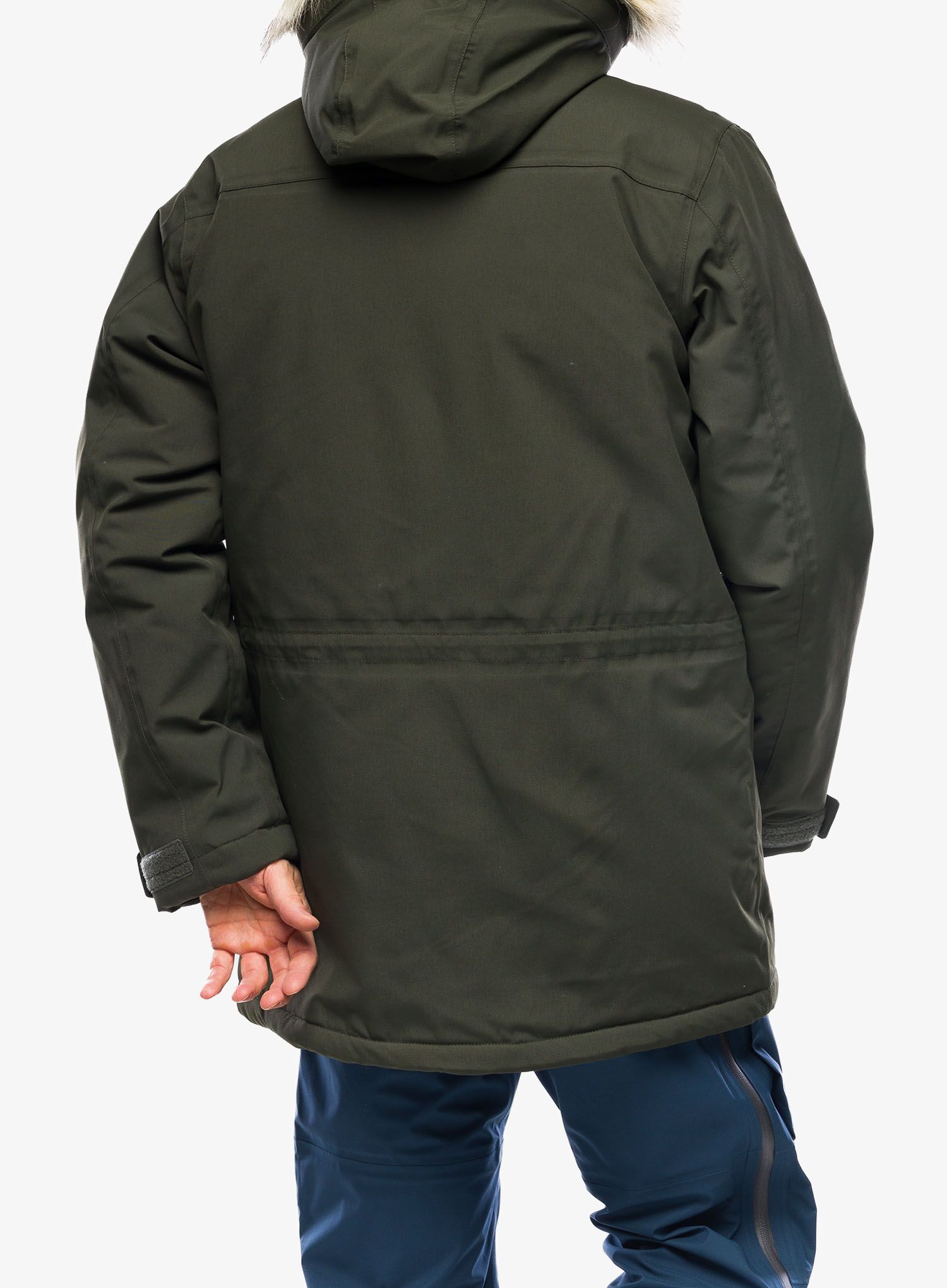 Izolovaná bunda Fjallraven Nuuk Parka - d.forest
