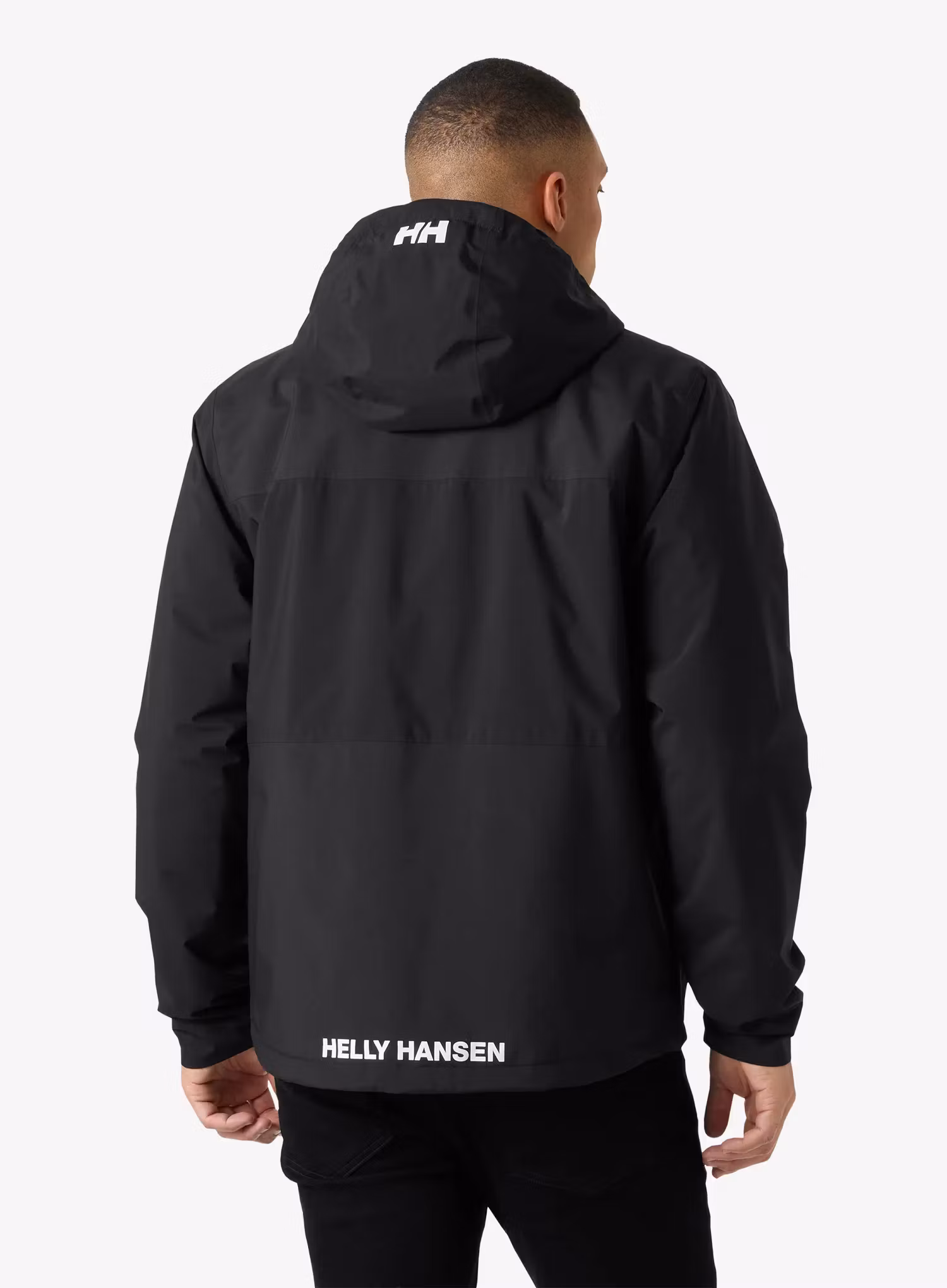 Zateplená bunda Helly Hansen Ace Ins Rain Jacket - black