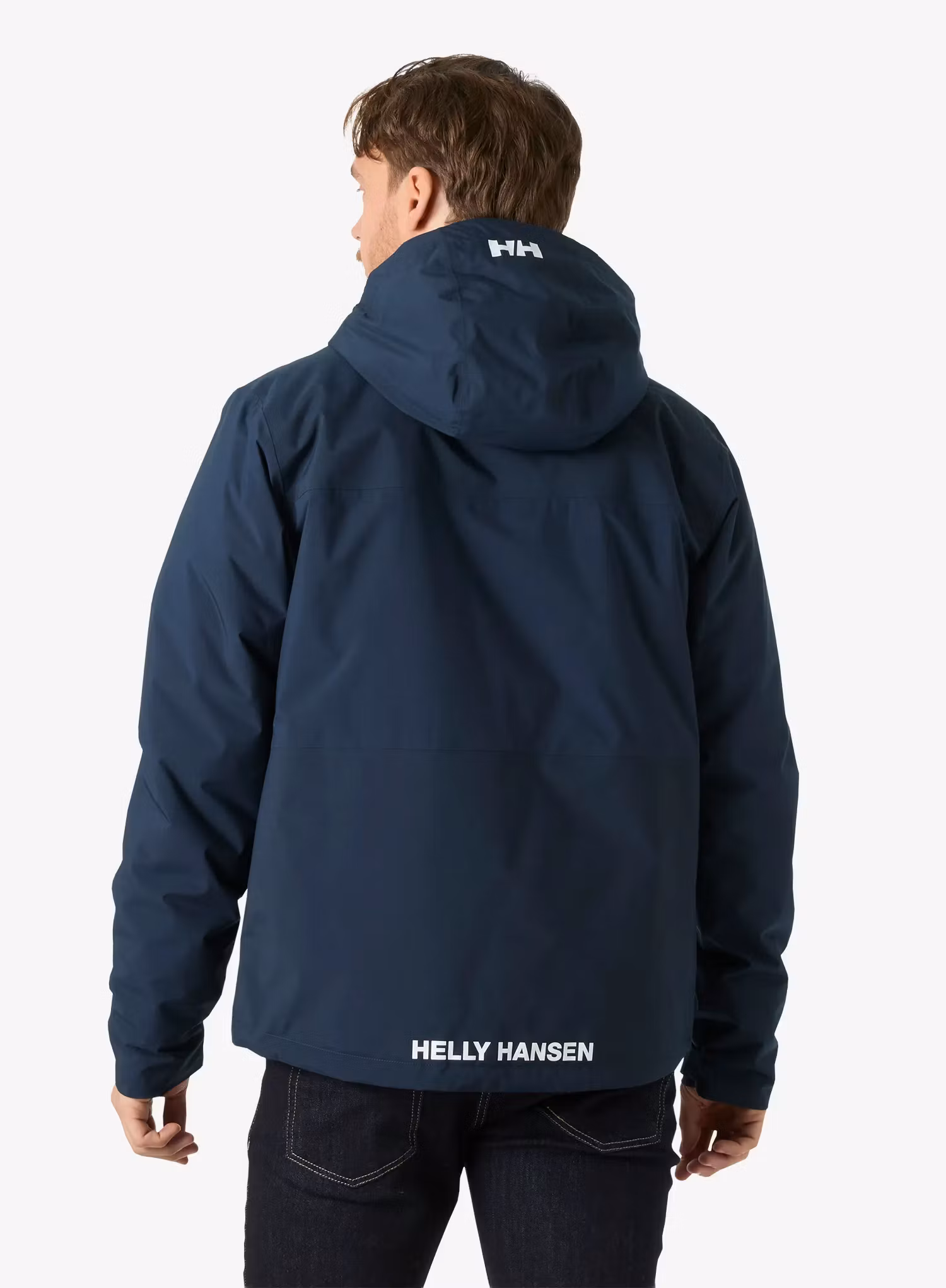 Zateplená bunda Helly Hansen Ace Ins Rain Jacket - navy