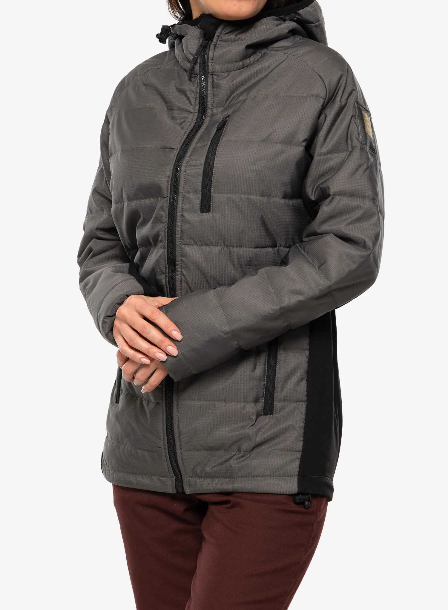 Zateplená bunda Majesty Heatshield Jacket - grey