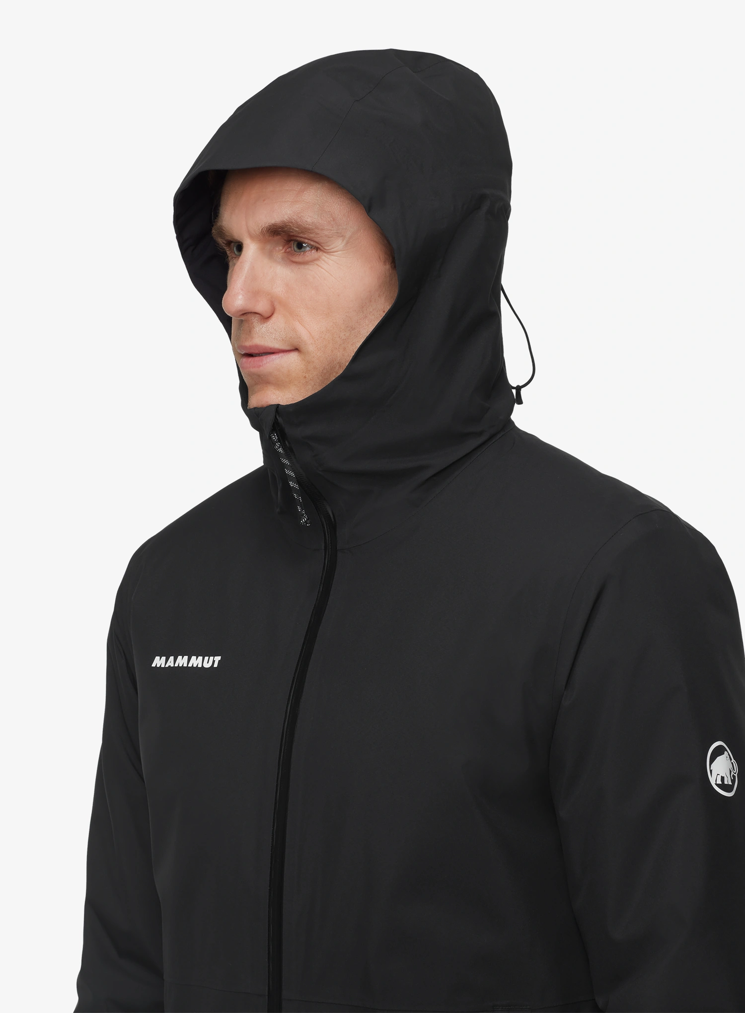 Zateplená bunda Mammut Linard HS Thermo Hooded Jacket - black