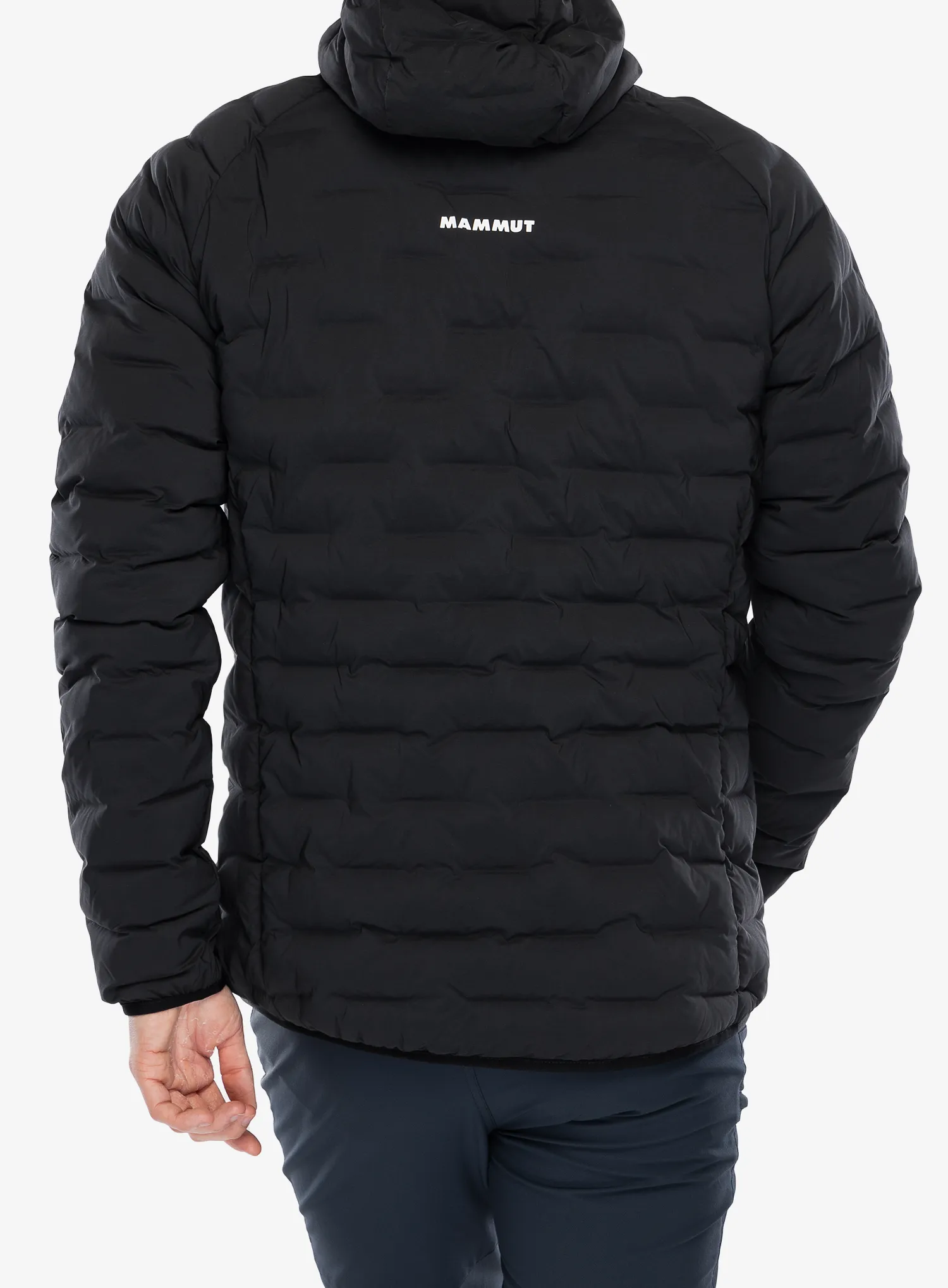 Zateplená bunda Mammut Sender IN Hooded Jacket - black