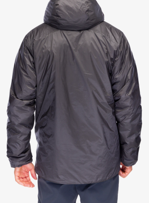 Zateplená bunda Patagonia DAS Light Hoody - forge grey