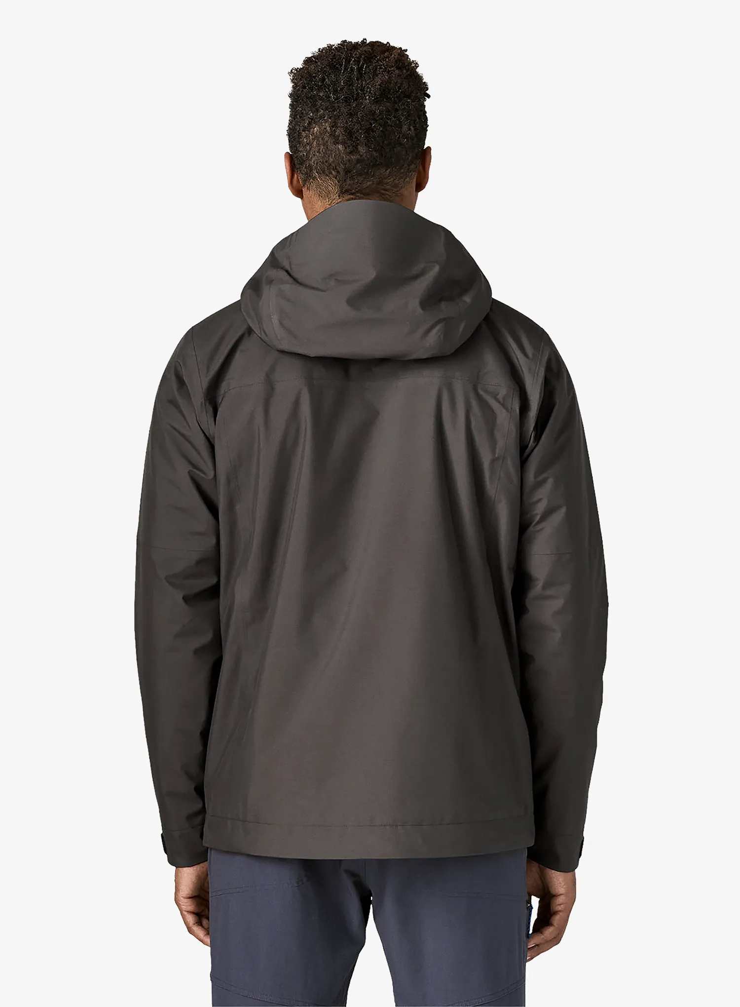 Zateplená bunda Patagonia Insulated Boulder Fork Rain Jacket - black