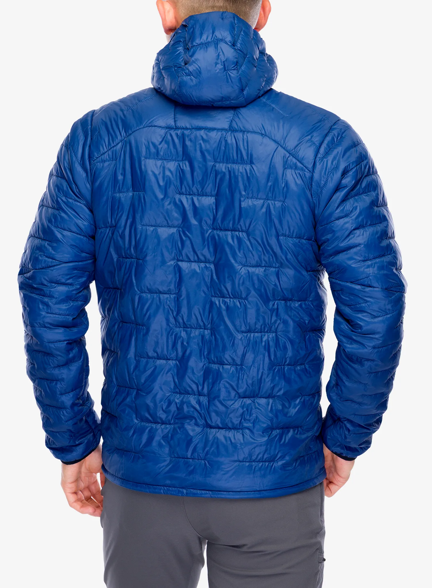 Zateplená bunda Patagonia Micro Puff Hoody - clement blue