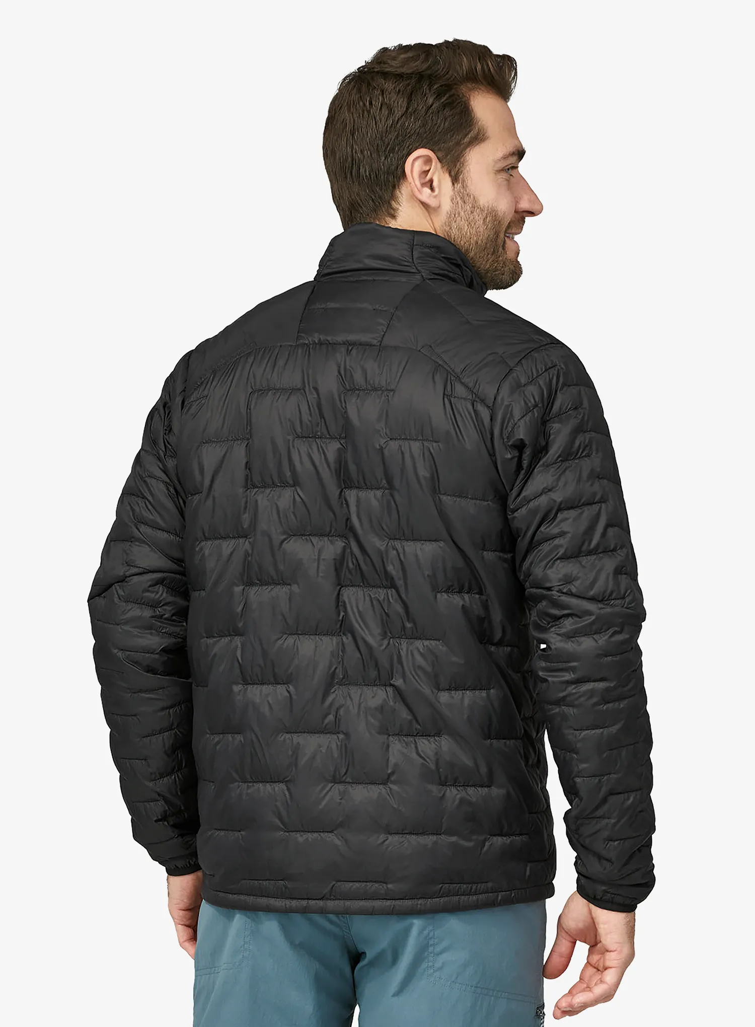 Zateplená bunda Patagonia Micro Puff Jacket - black