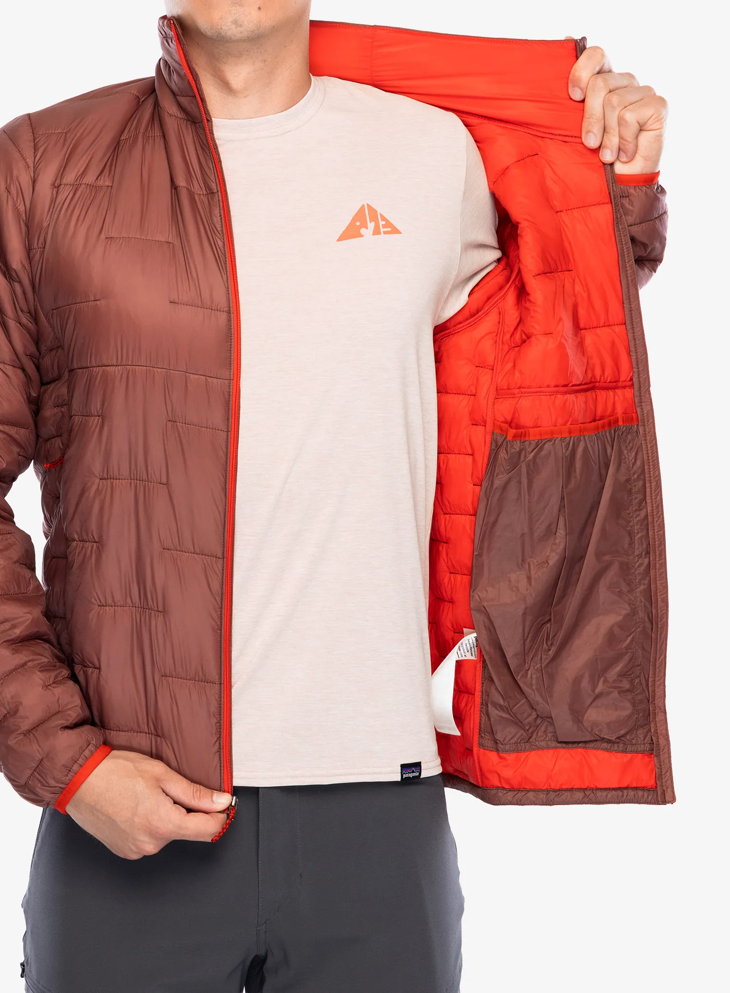 Zateplená bunda Patagonia Micro Puff Jacket - dried vanilla