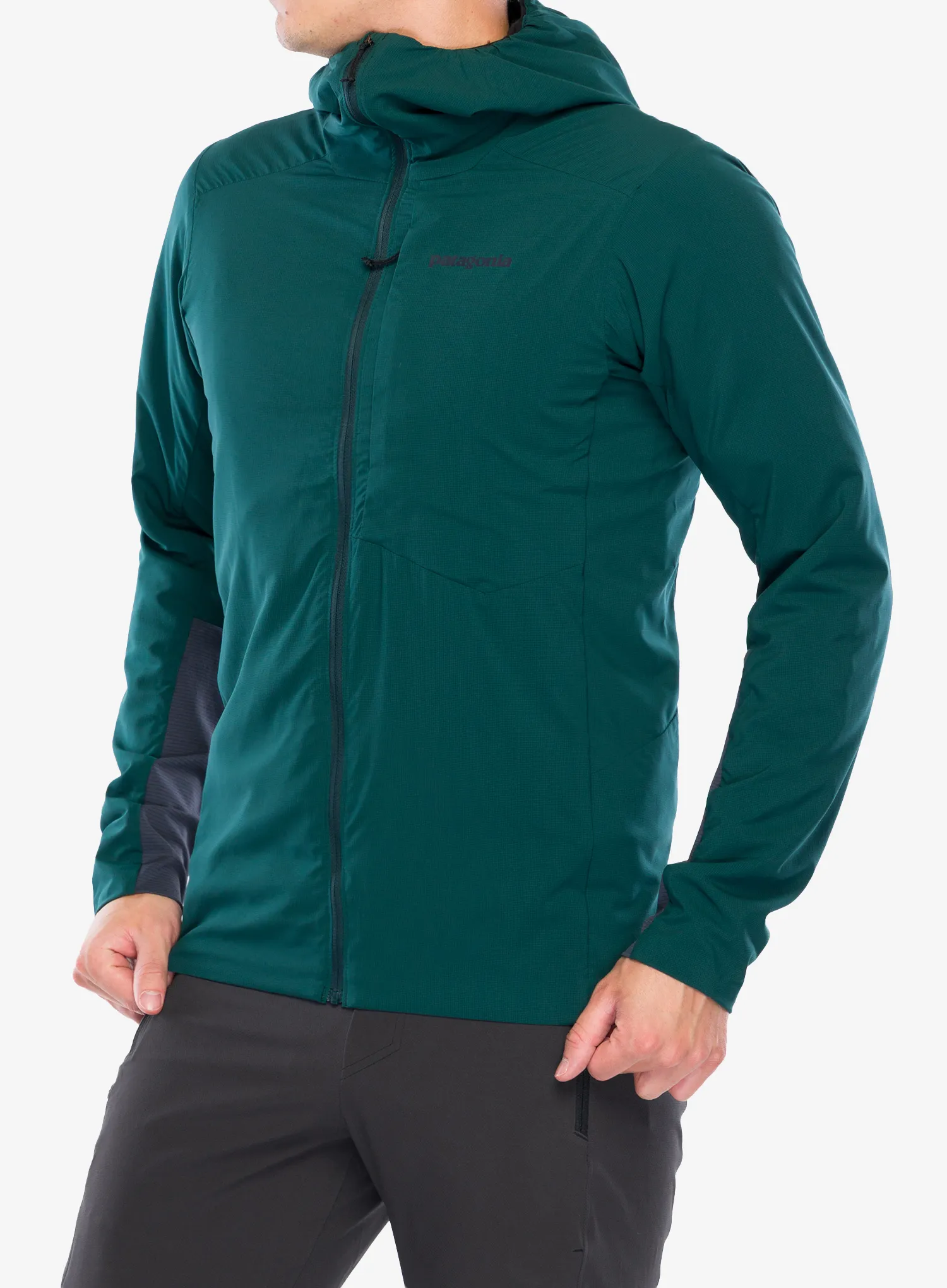 Zateplená bunda Patagonia Nano-Air Ultralight Full-Zip Hoody - cascade green