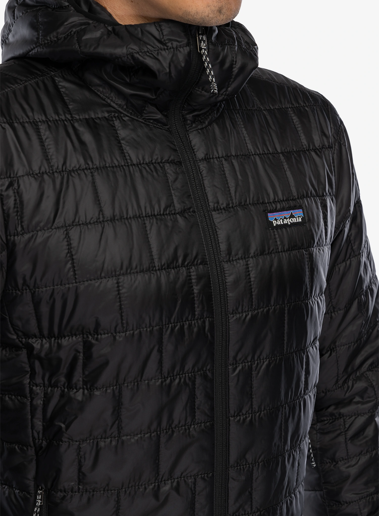 Zateplená bunda Patagonia Nano Puff Hoody - black/black