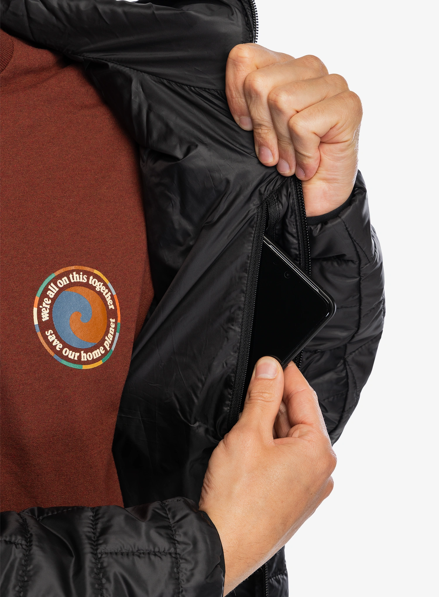 Zateplená bunda Patagonia Nano Puff Hoody - black/black