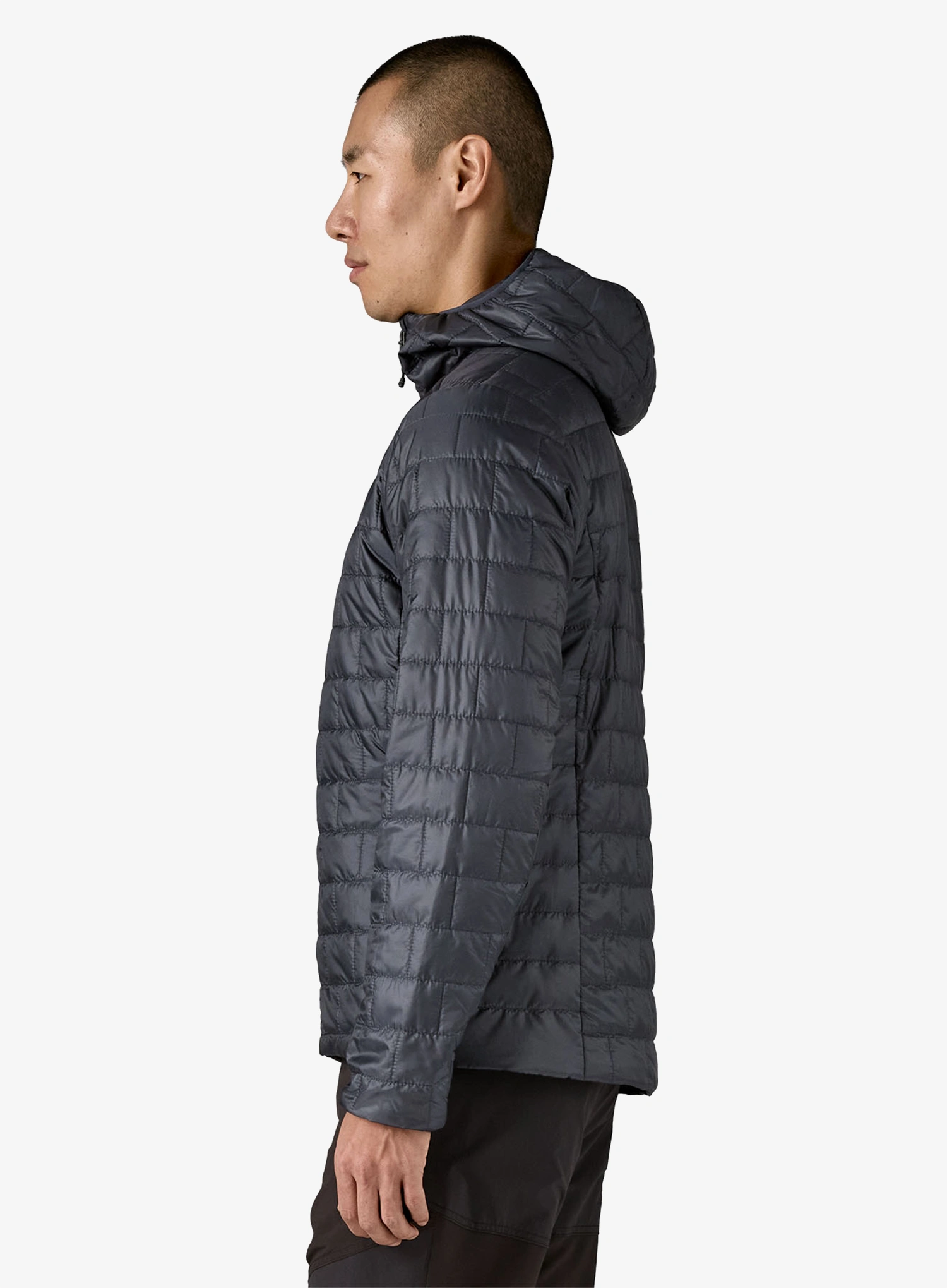 Zateplená bunda Patagonia Nano Puff Hoody - smolder blue