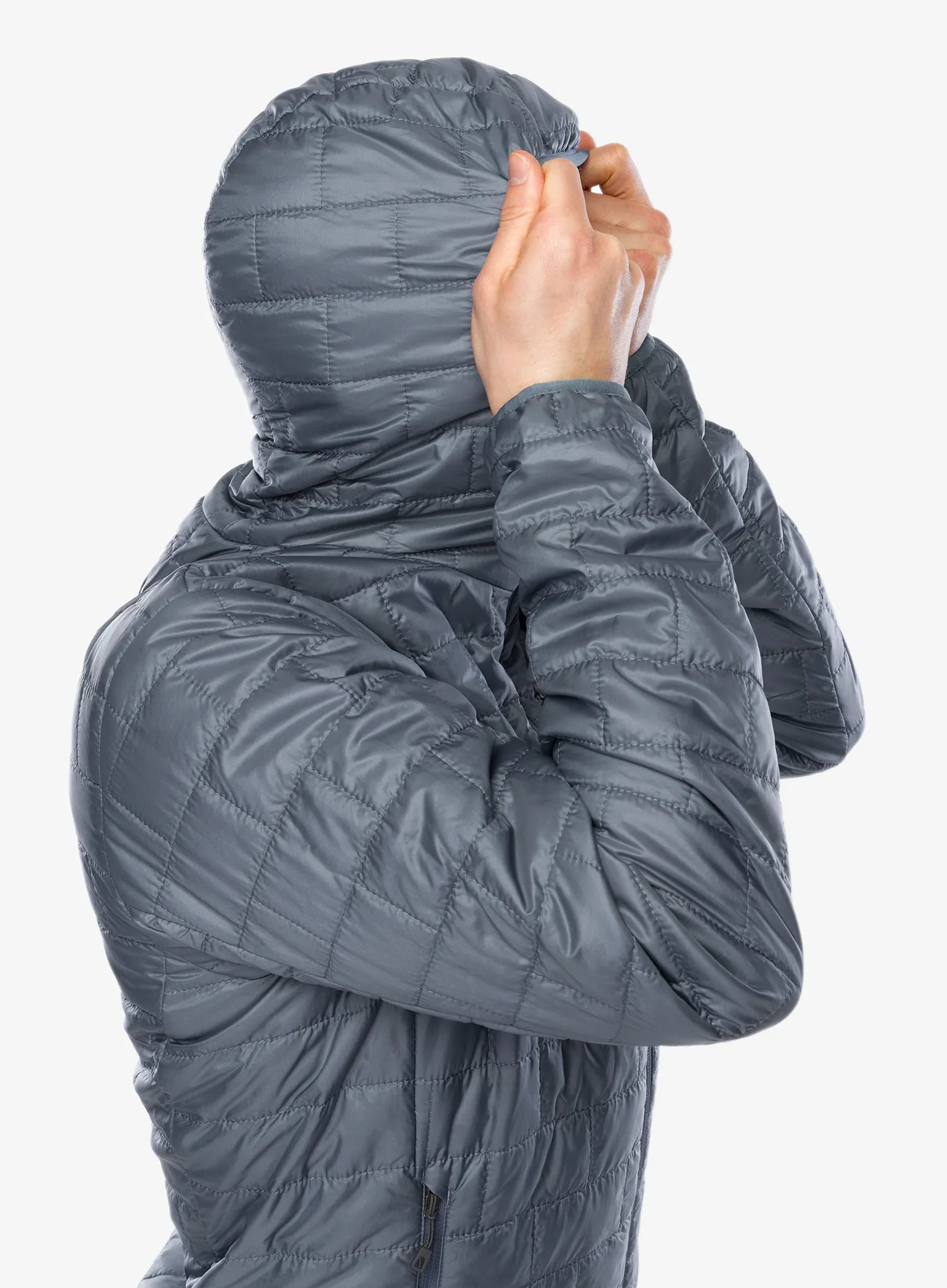 Zateplená bunda Patagonia Nano Puff Hoody - utility blue