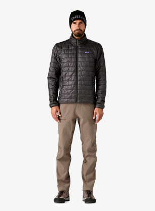Zateplená bunda Patagonia Nano Puff Jacket - black/black