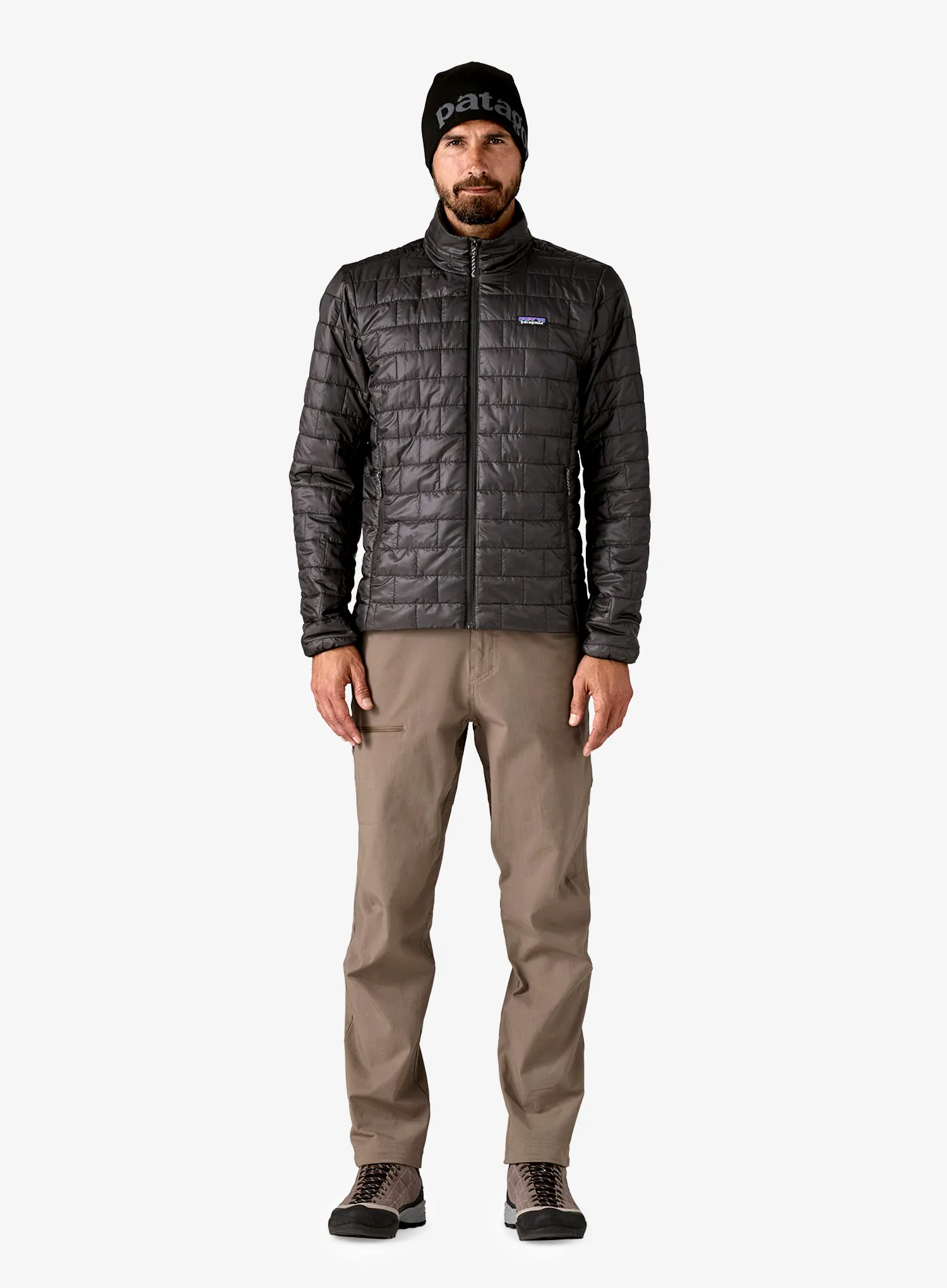 Zateplená bunda Patagonia Nano Puff Jacket - black/black