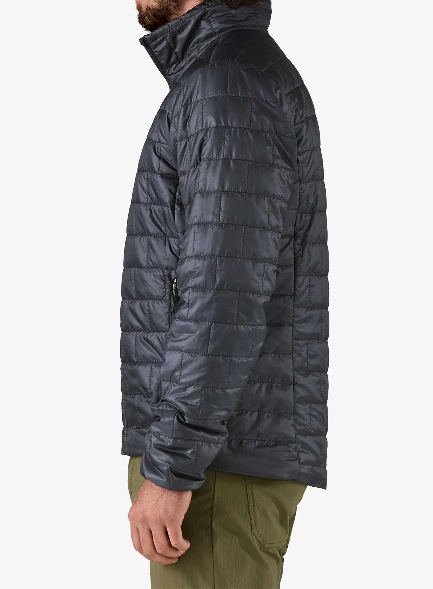 Zateplená bunda Patagonia Nano Puff Jacket - smolder blue
