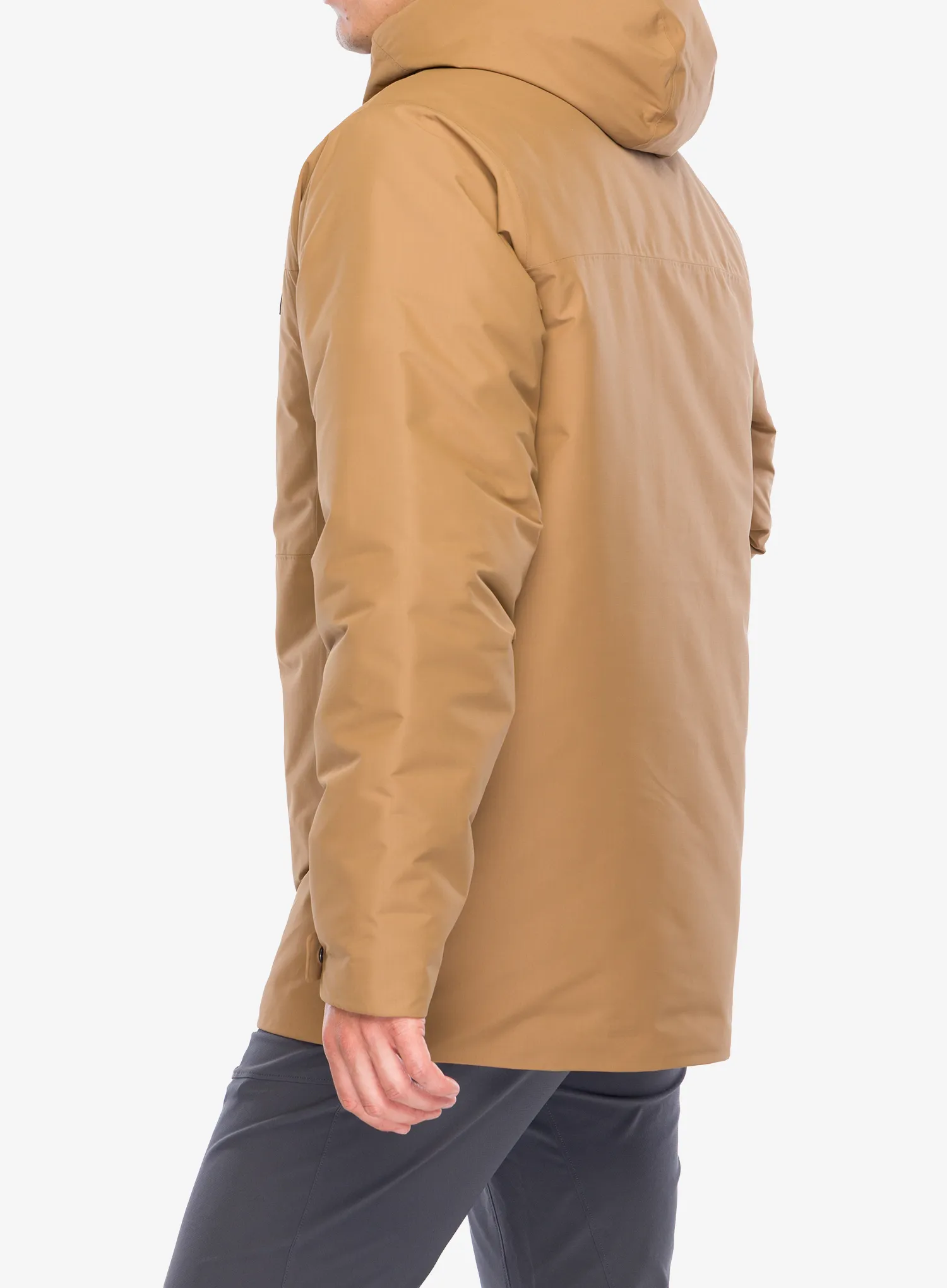 Zateplená bunda Patagonia Windshadow Parka - deer brown