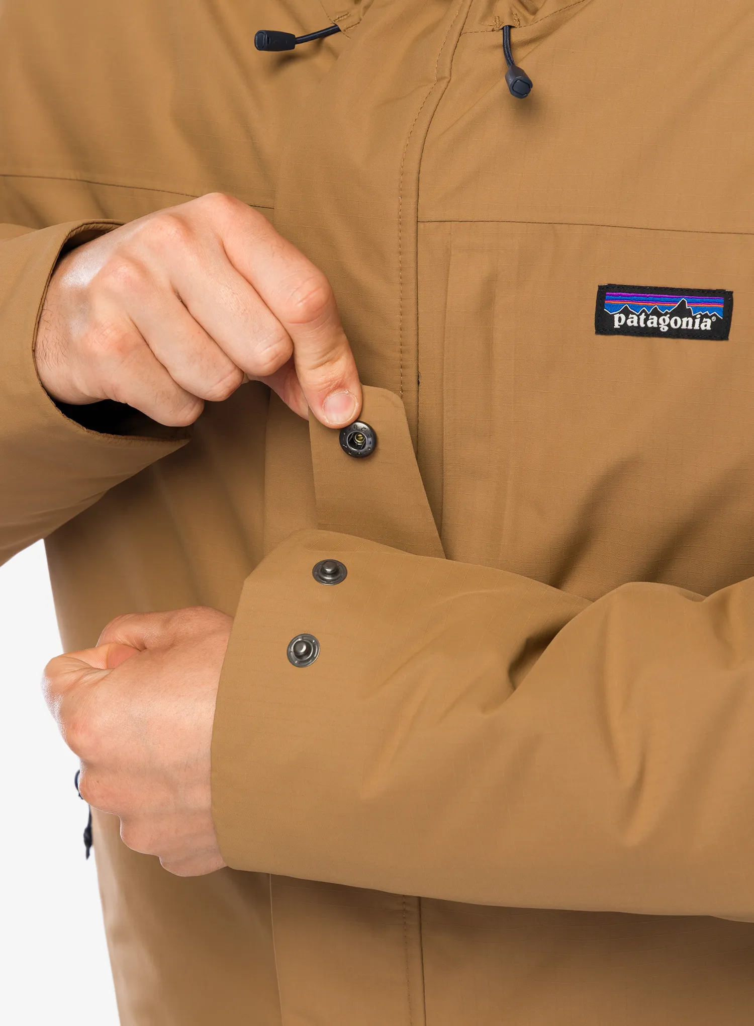 Zateplená bunda Patagonia Windshadow Parka - deer brown