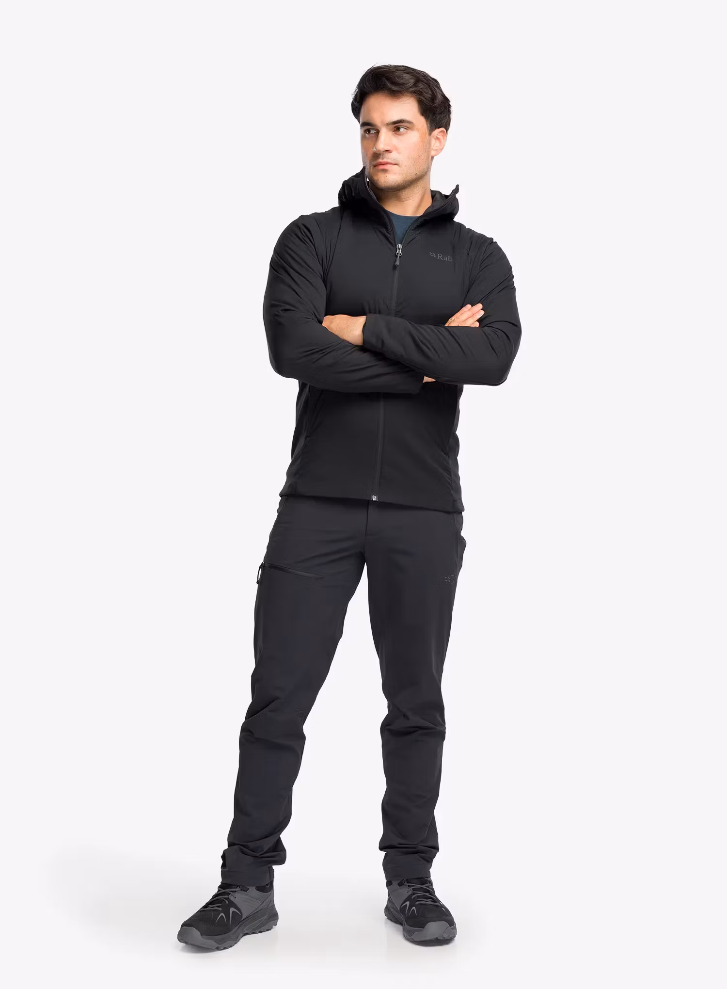 Zateplená bunda Rab Xenair Alpine Flex Jacket - black/black