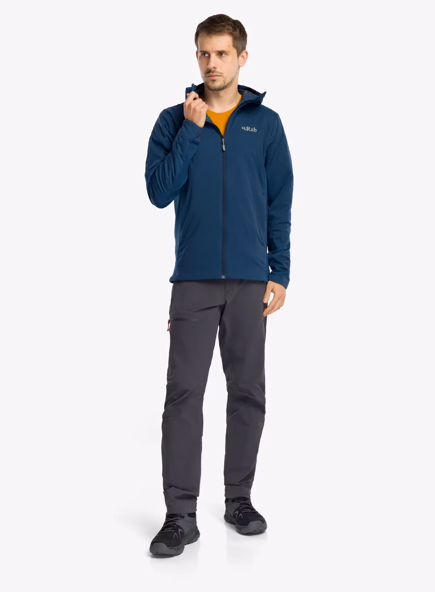 Zateplená bunda Rab Xenair Alpine Flex Jacket - tempest blue