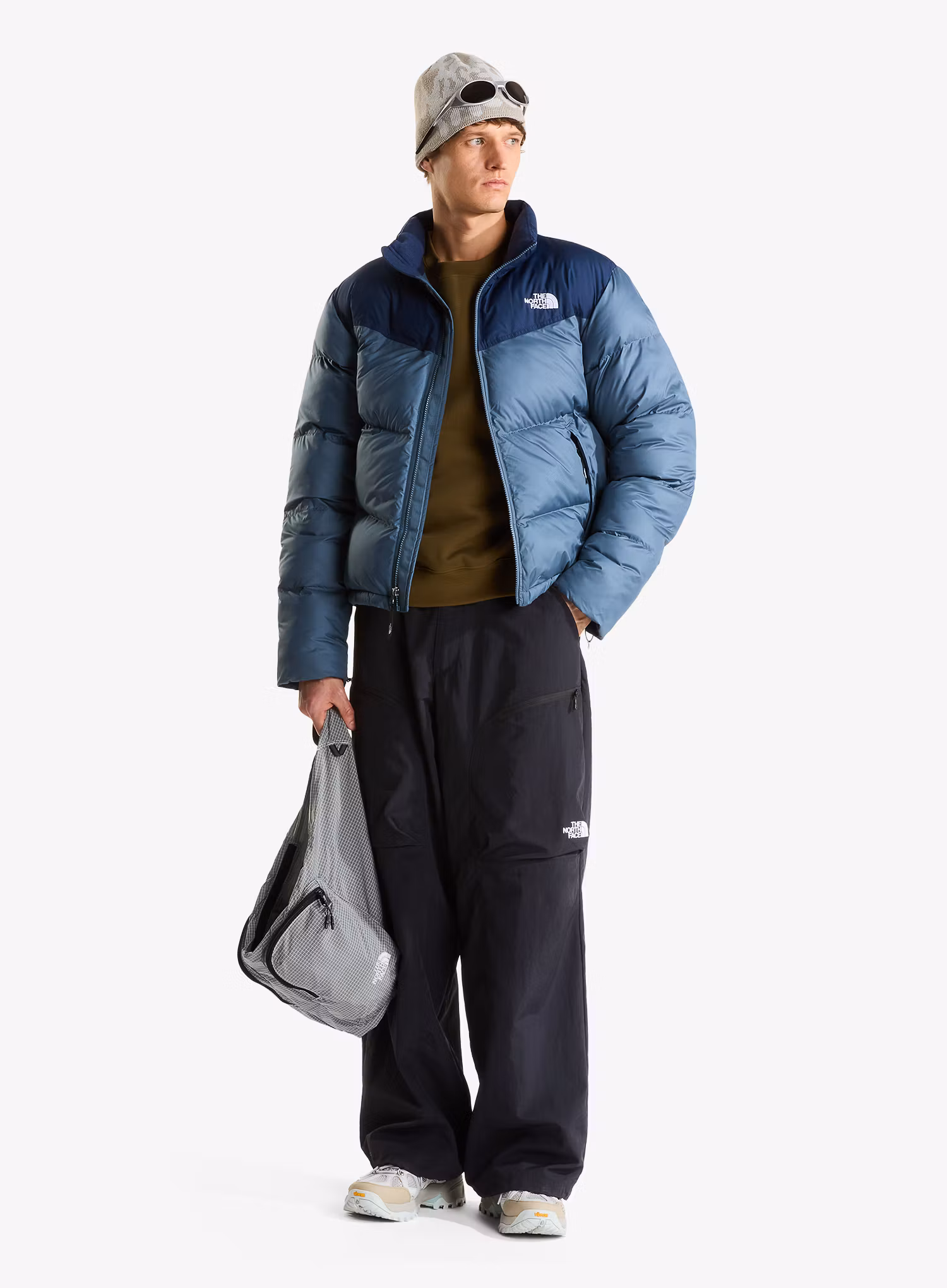 Zateplená bunda The North Face Saikuru Jacket - granite grey/summit navy
