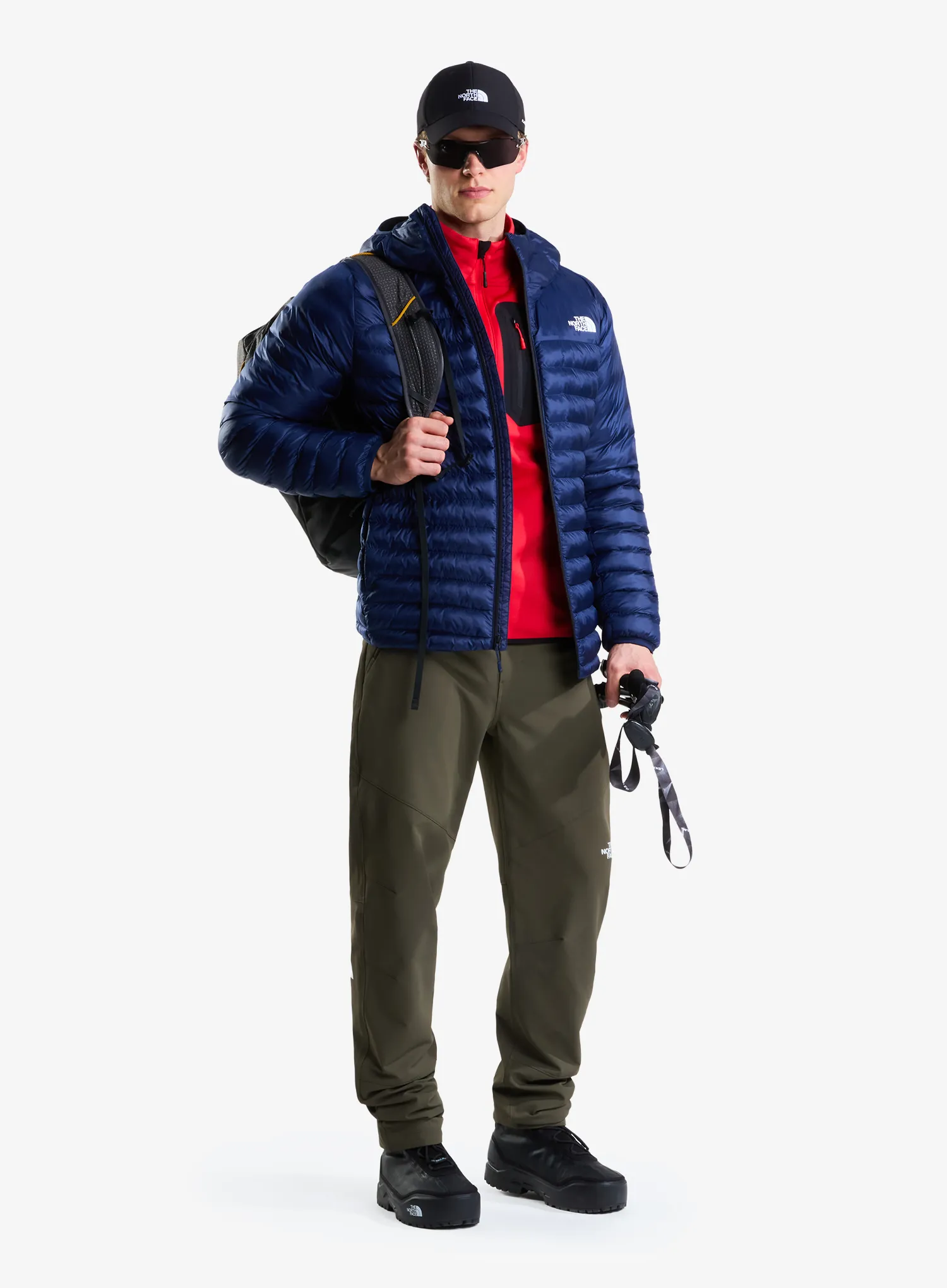 Zateplená bunda The North Face Terra Peak Hoodie - summit navy