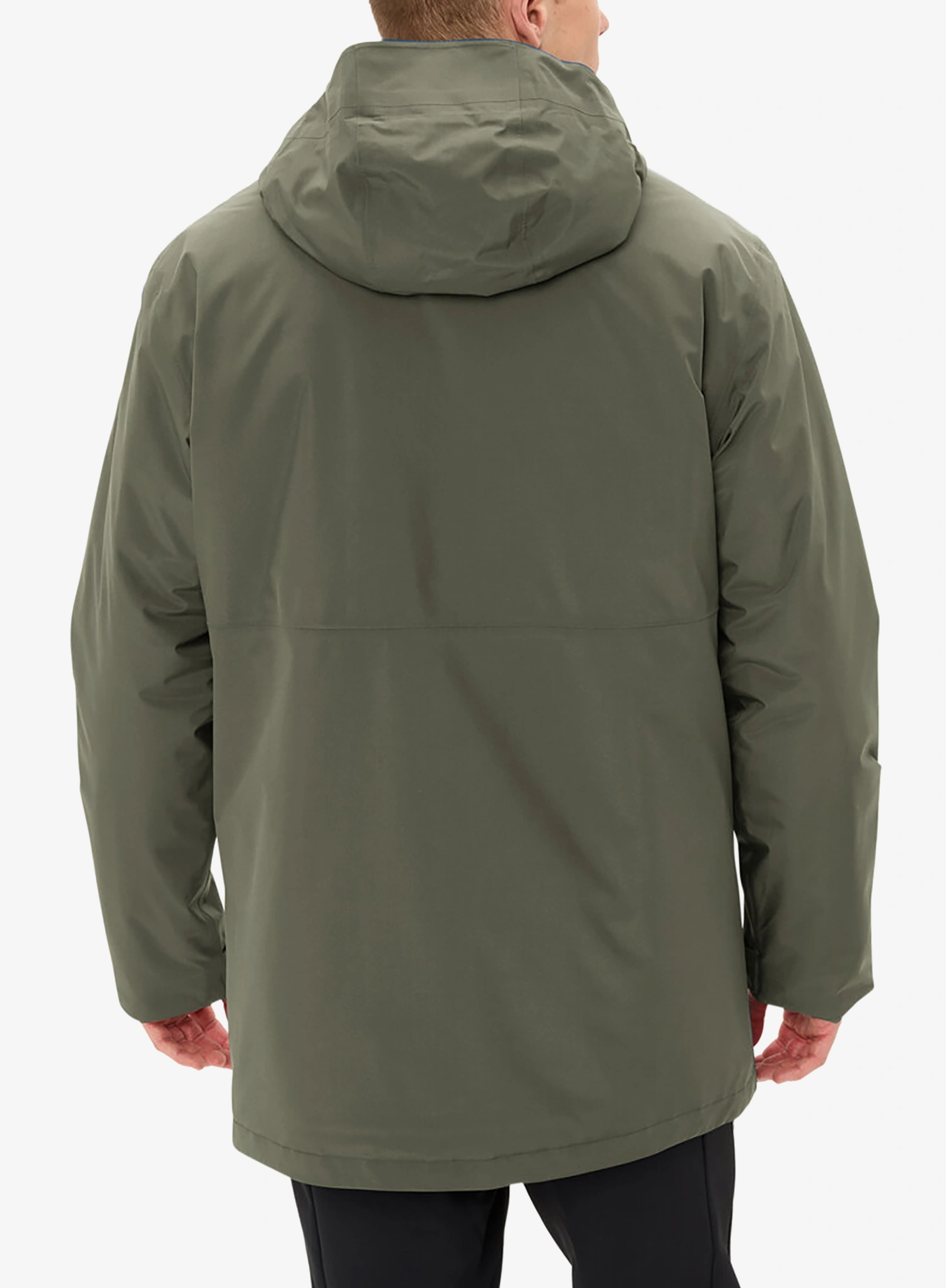 Zateplená bunda Vaude Rosemoor Padded Parka - khaki