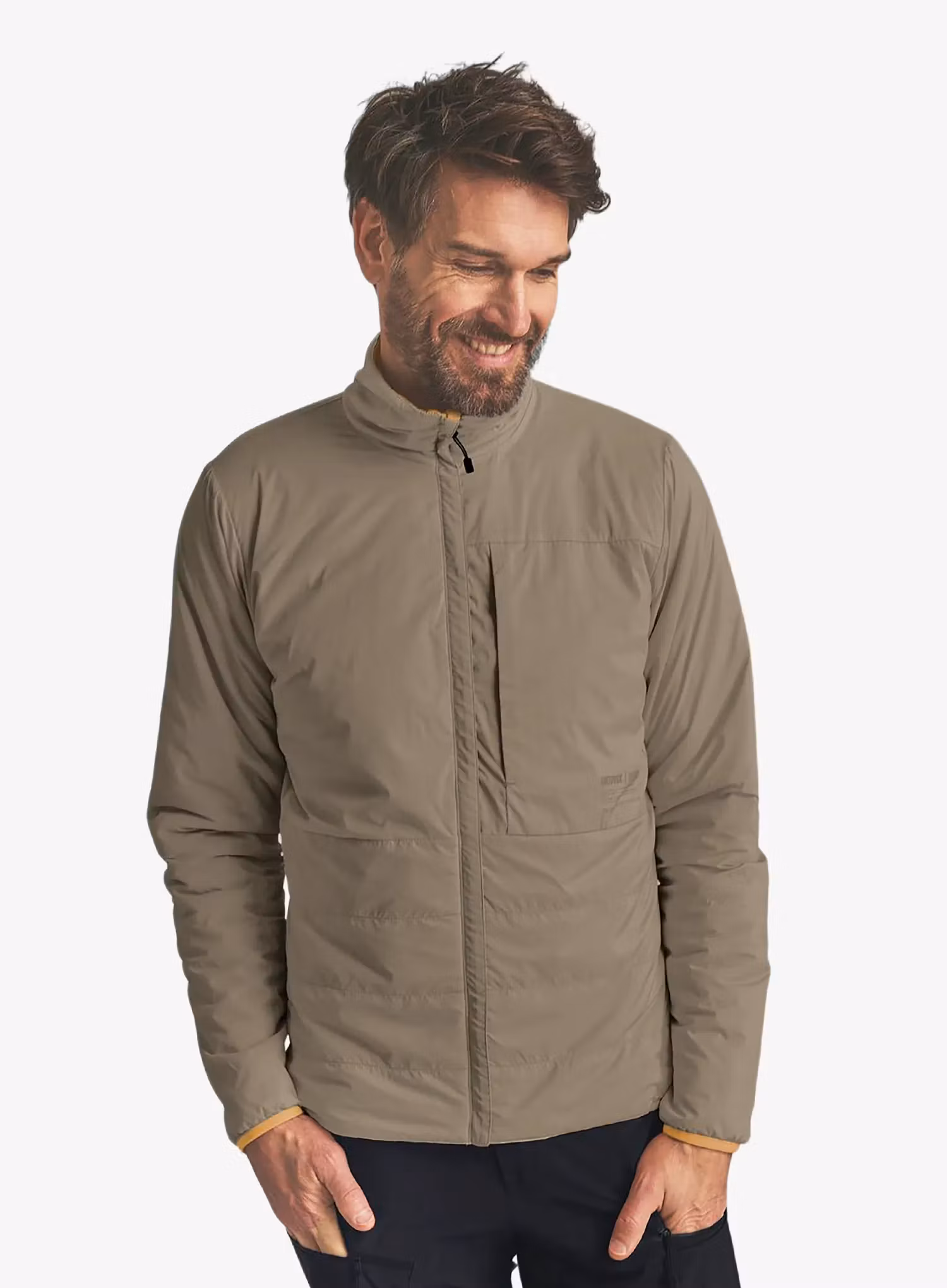 Bunda Ortovox Ortler Metawool 60 Rev Jacket - dark cumin