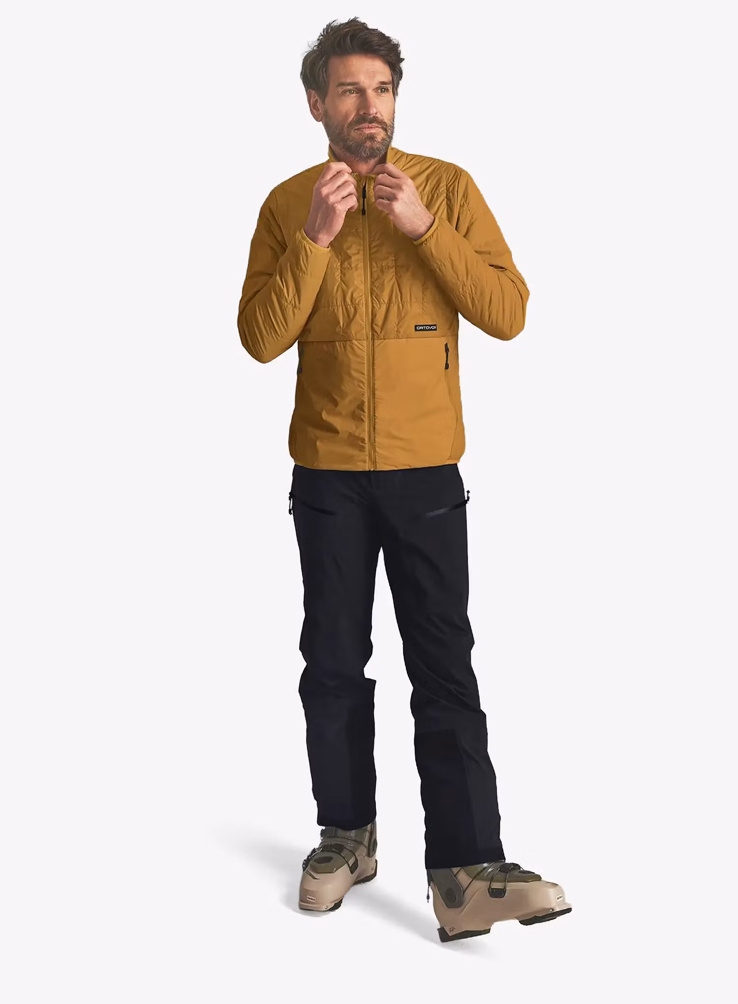 Bunda Ortovox Ortler Metawool 60 Rev Jacket - dark cumin