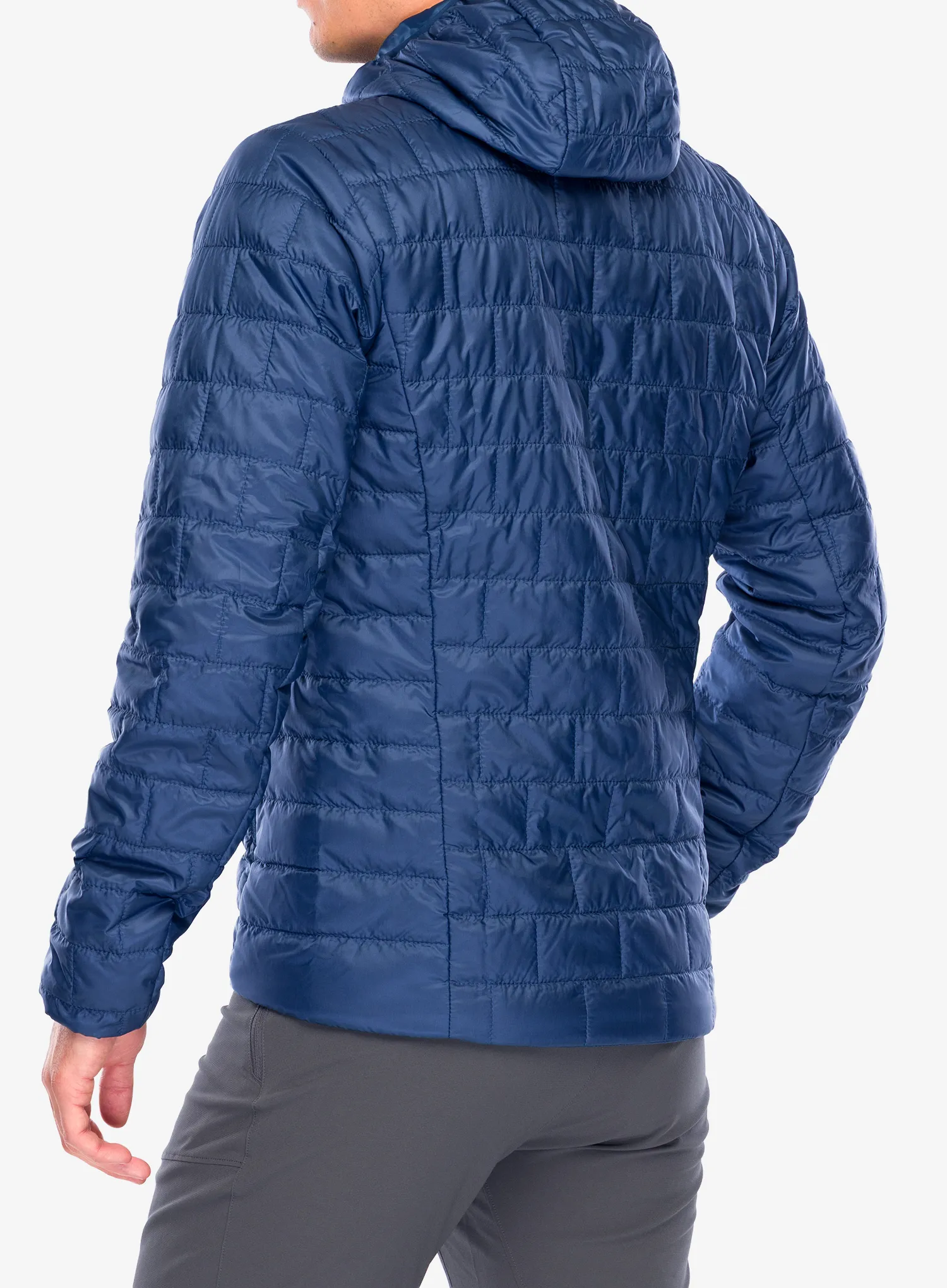 Bunda Patagonia Nano Puff Hoody - clement blue