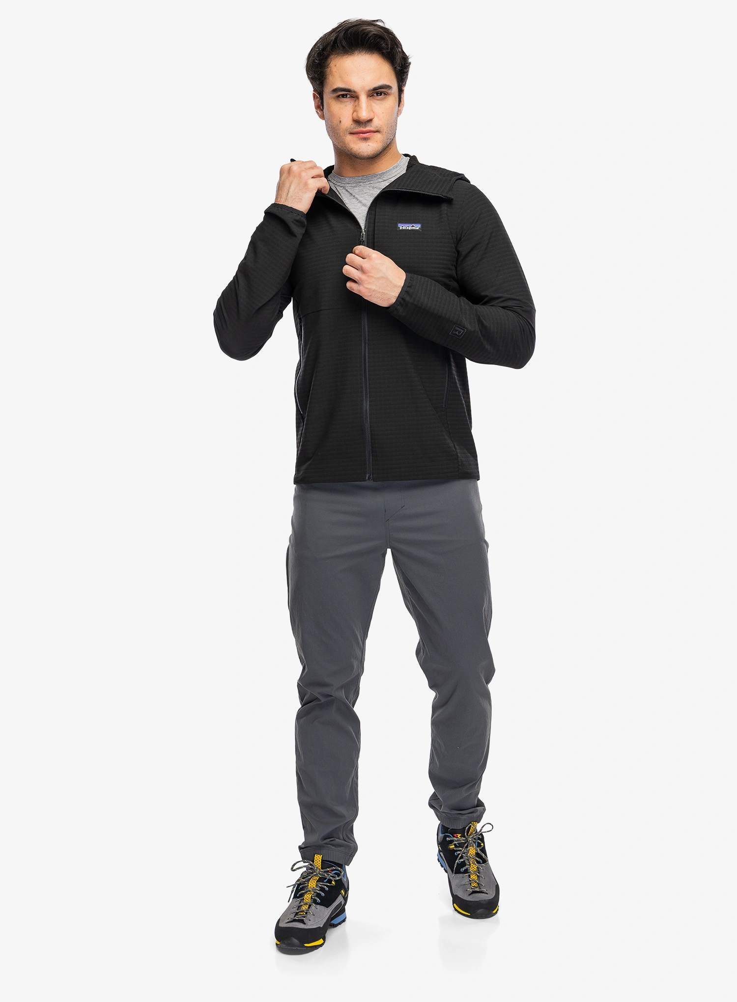 Bunda Patagonia R1 TechFace Hoody - black