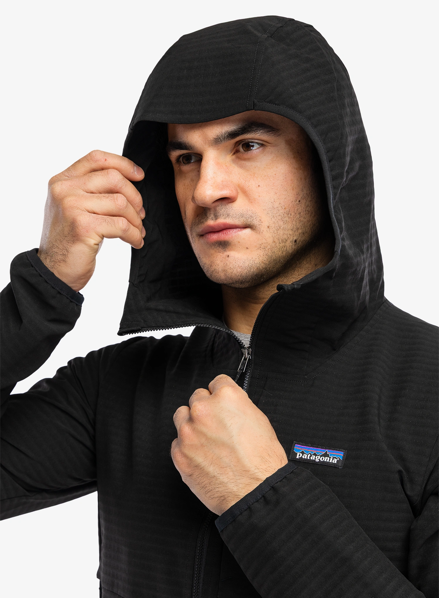 Bunda Patagonia R1 TechFace Hoody - black