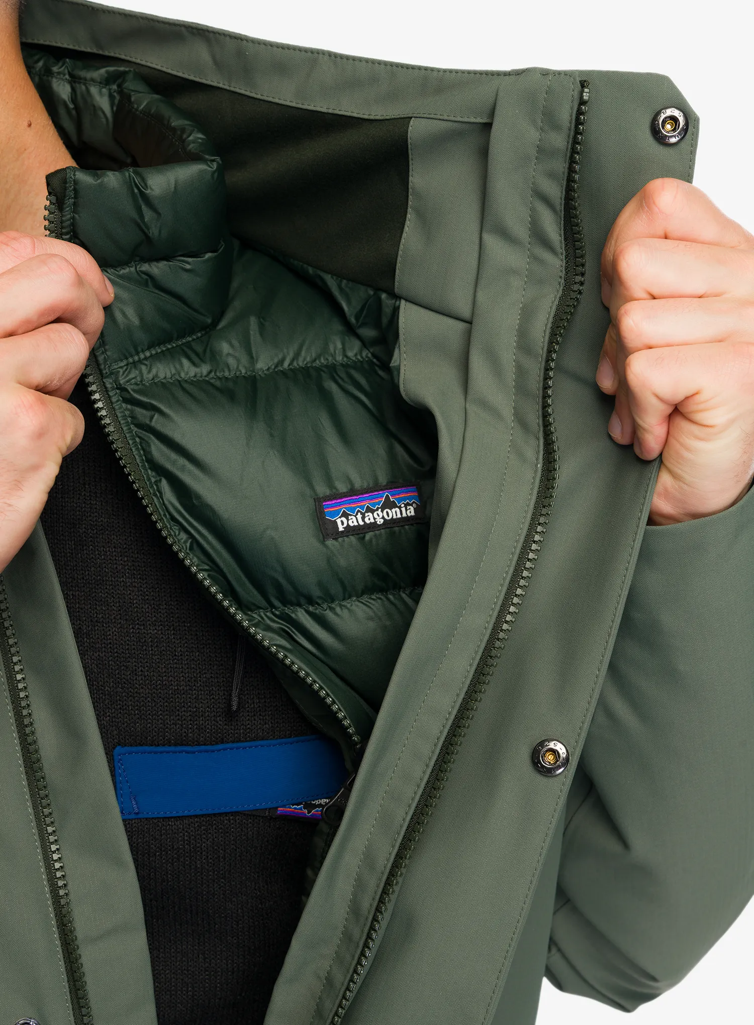 Bunda Patagonia Tres 3-in-1 Parka - old growth green