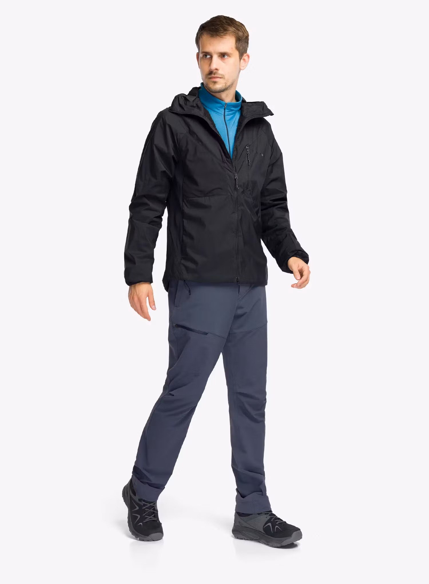 Bunda Peak Performance Freelight Polartec Alpha Insulated Hood Jacket - black
