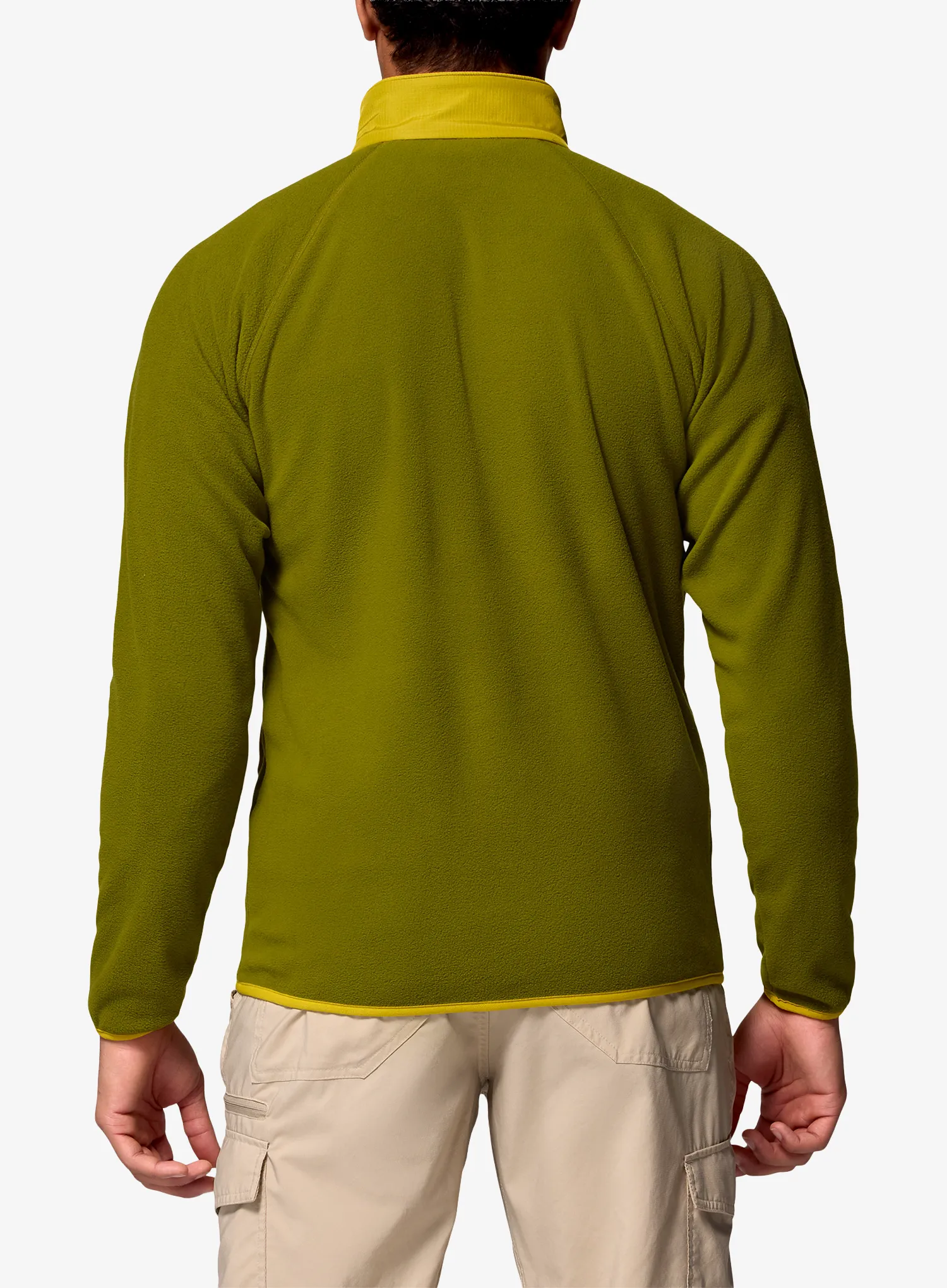 Fleecová bunda Columbia Fast Trek Overlay Full Zip - mossy green/antique moss