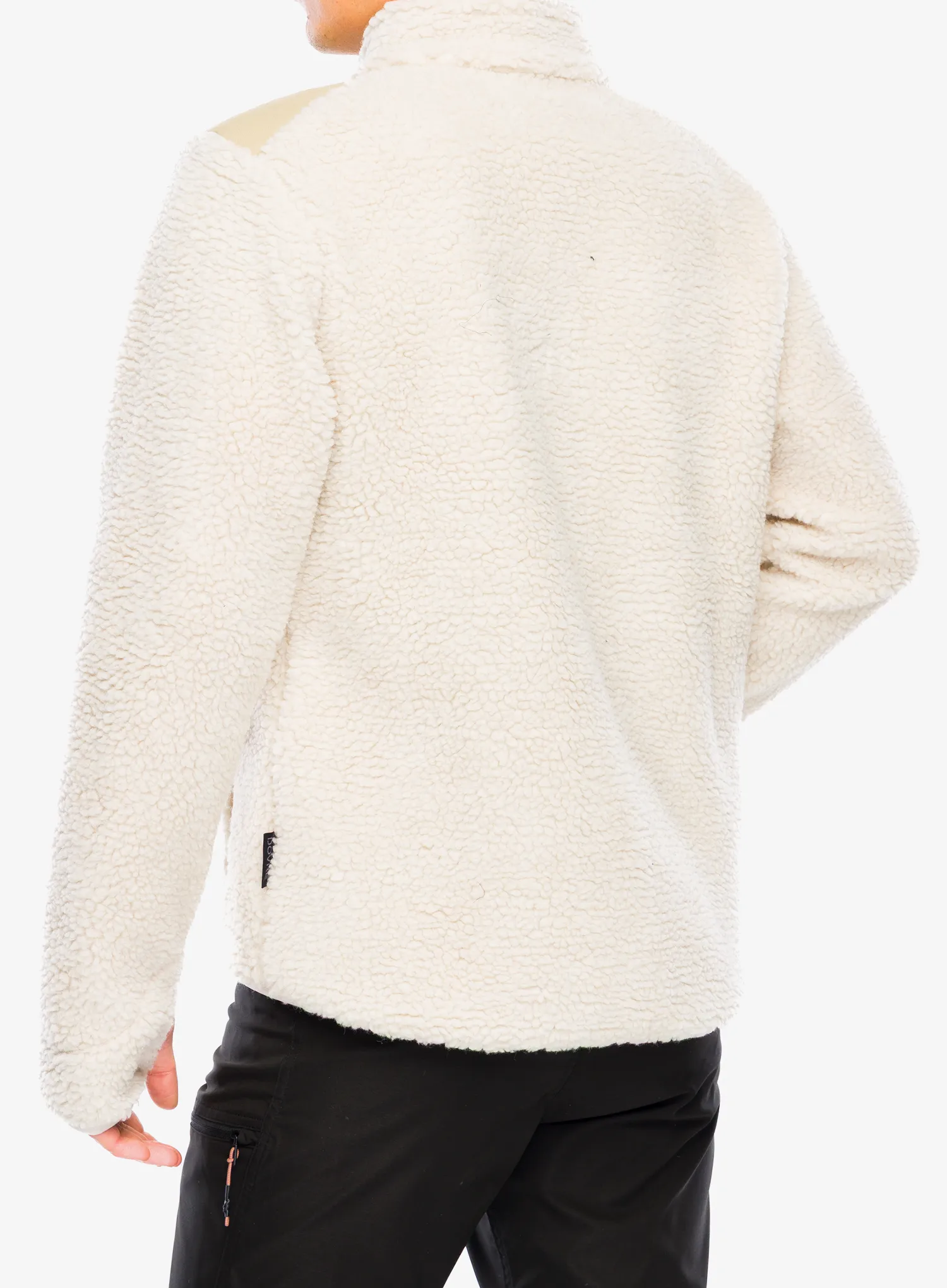 Fleecová bunda Dovre Teddy Fleece Merino Wool - beige