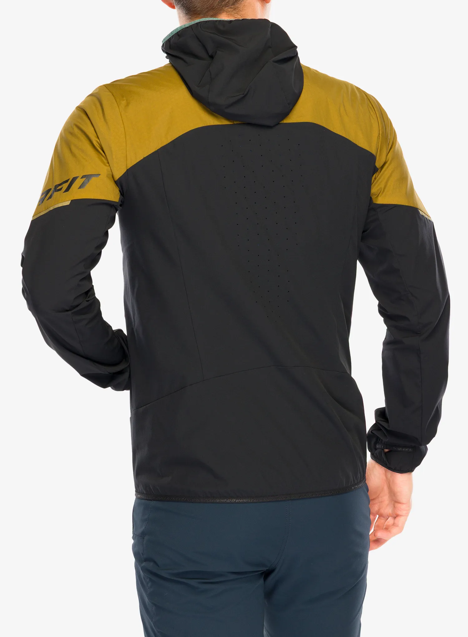 Fleecová bunda Dynafit Traverse Alpha Hooded JKT - relic/black out