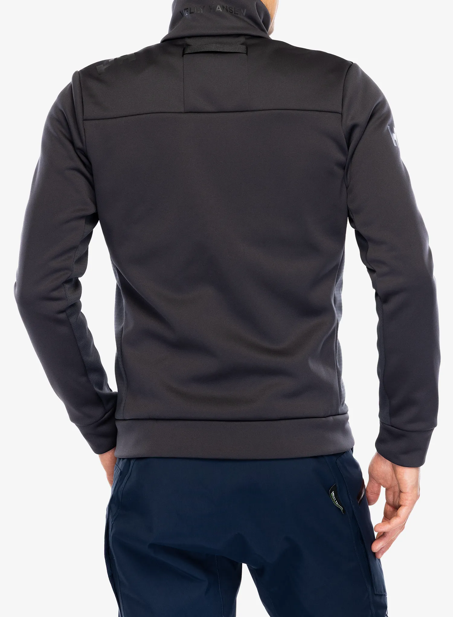 Fleecová bunda Helly Hansen Crew Fleece Jacket - ebony
