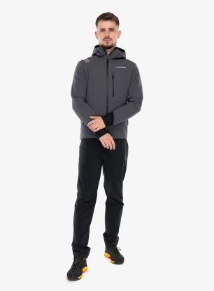 Fleecová bunda La Sportiva Bristen Thermal Hoody - chalk/onyx