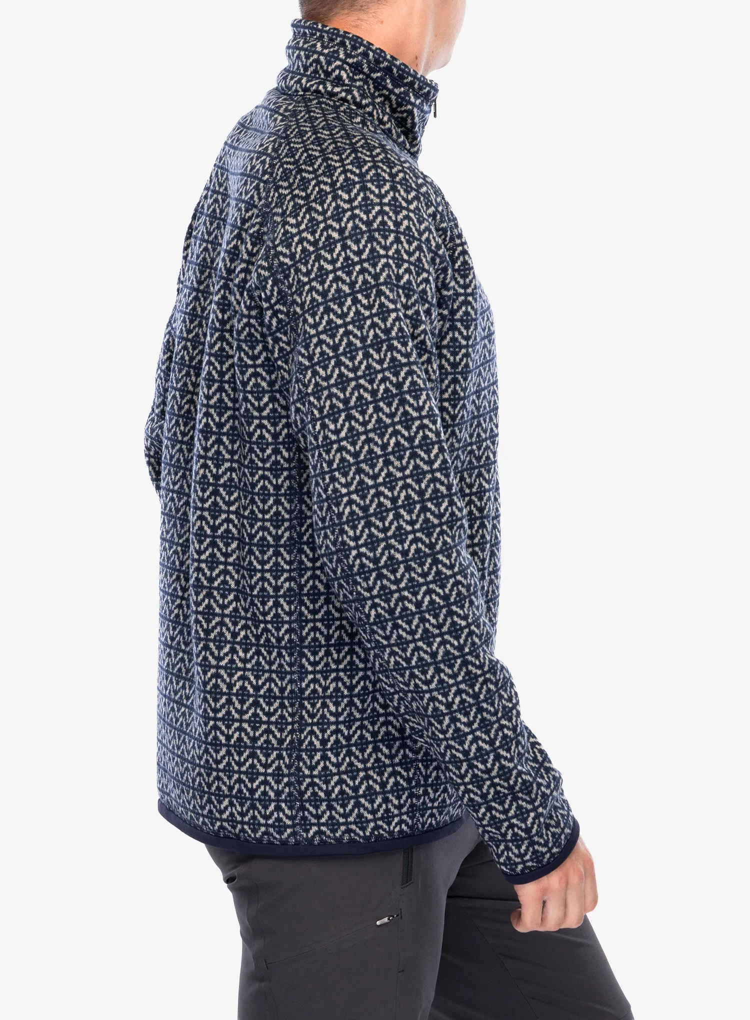 Fleecová bunda Patagonia Better Sweater 1/4 Zip - scales/sunken blue