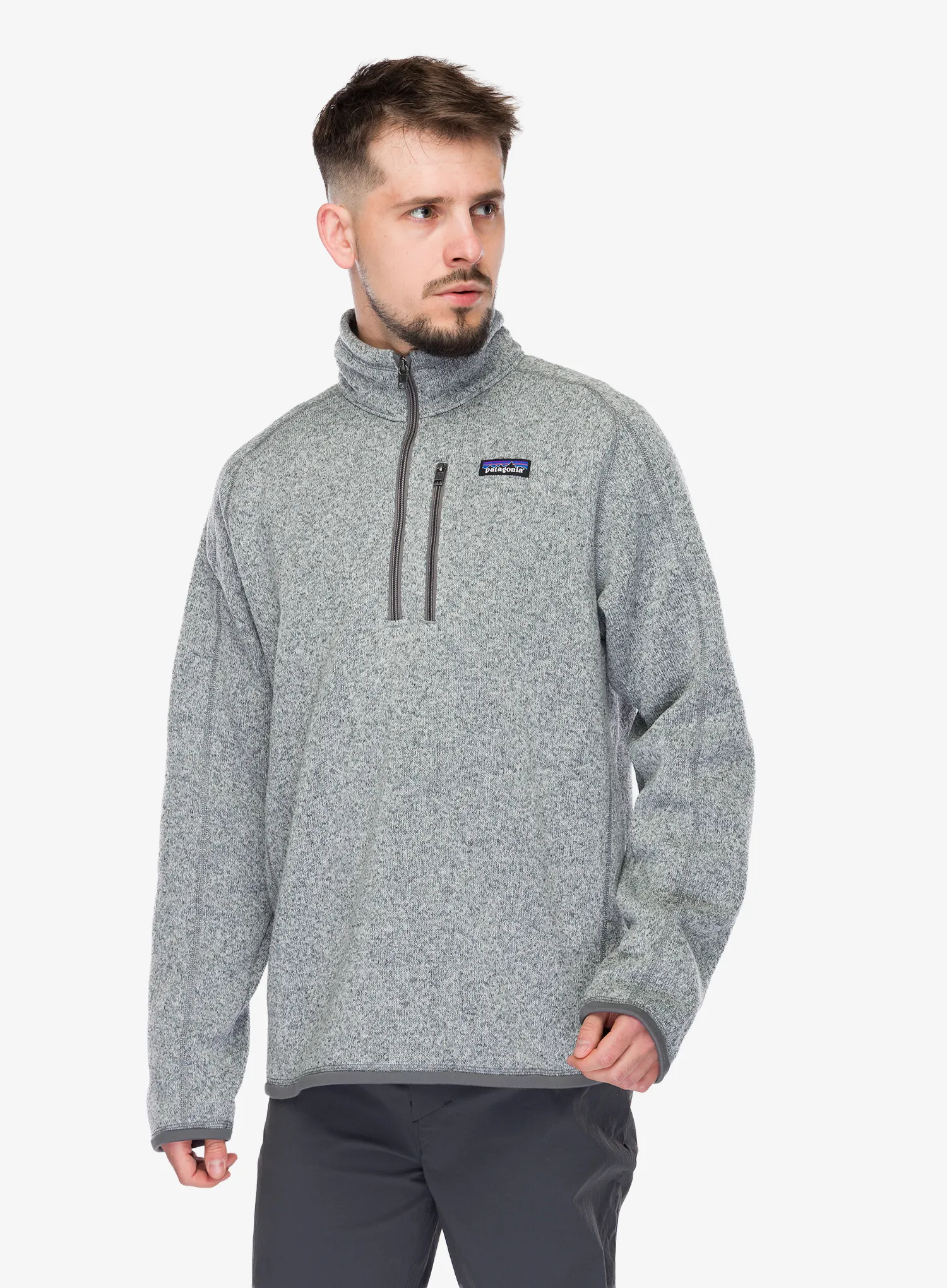 Fleecová bunda Patagonia Better Sweater 1/4 Zip - stonewash