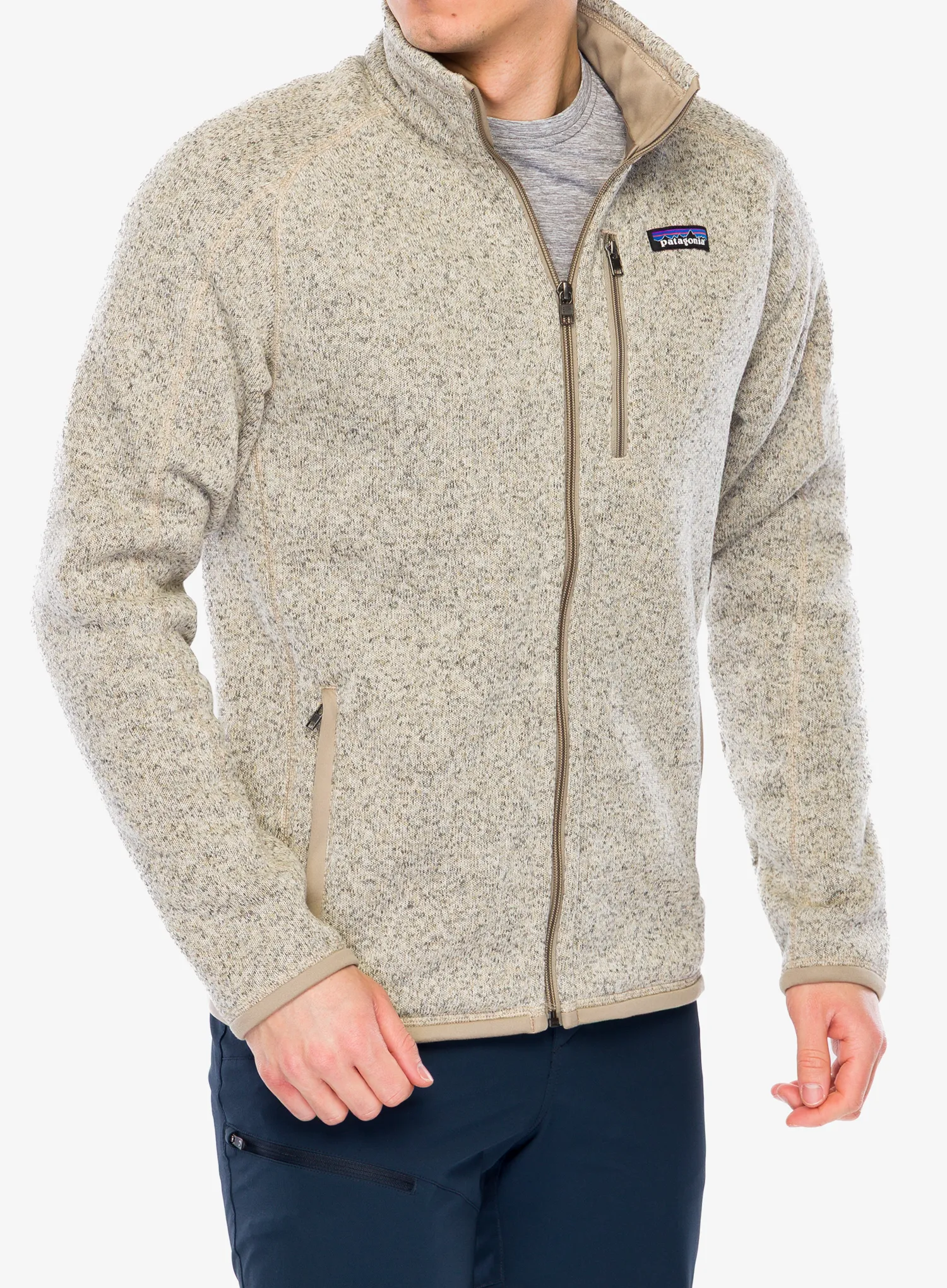 Fleecová bunda Patagonia Better Sweater Jacket - pelican