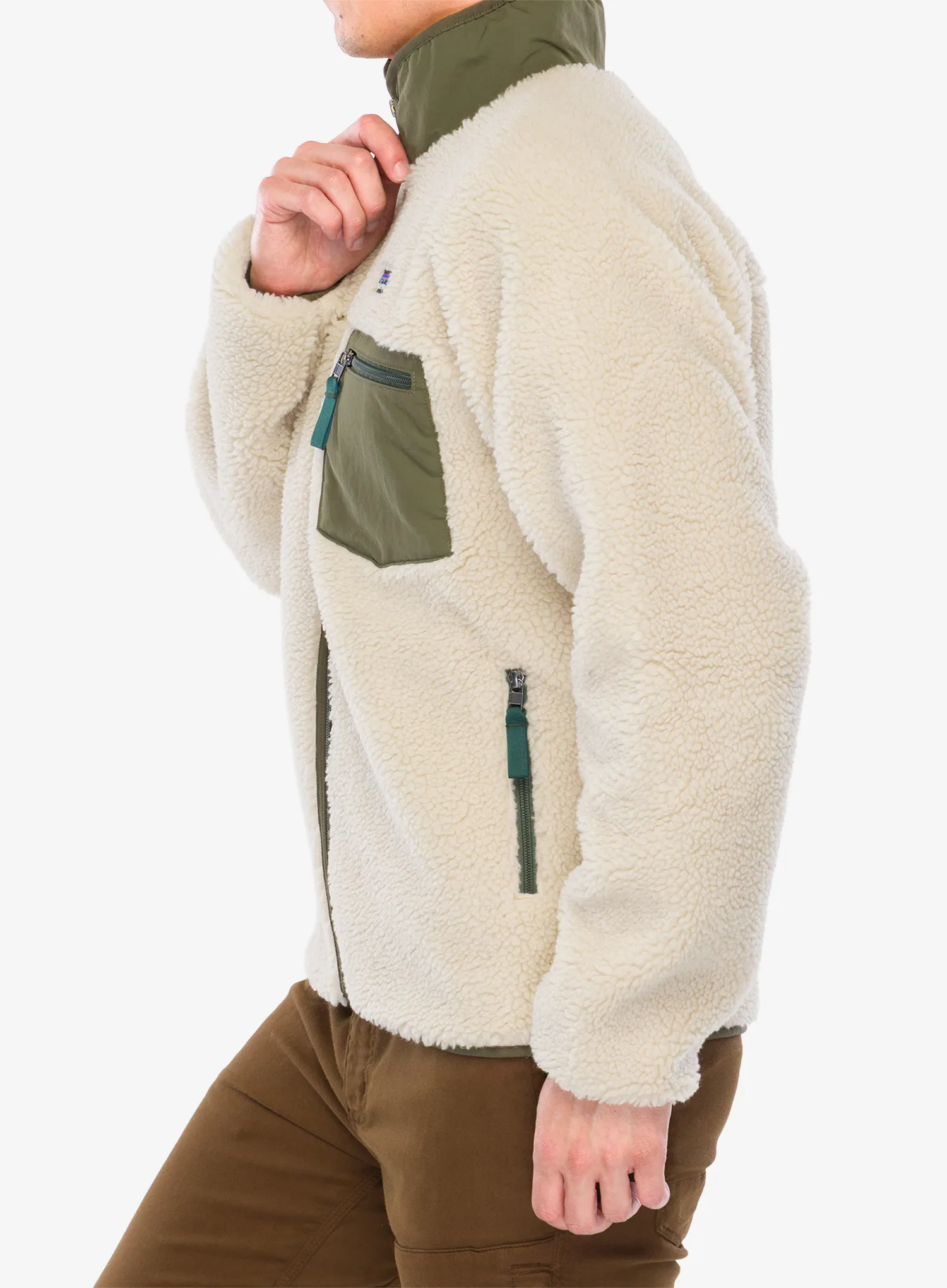 Fleecová bunda Patagonia Classic Retro-X Jacket - dark natural/basin green
