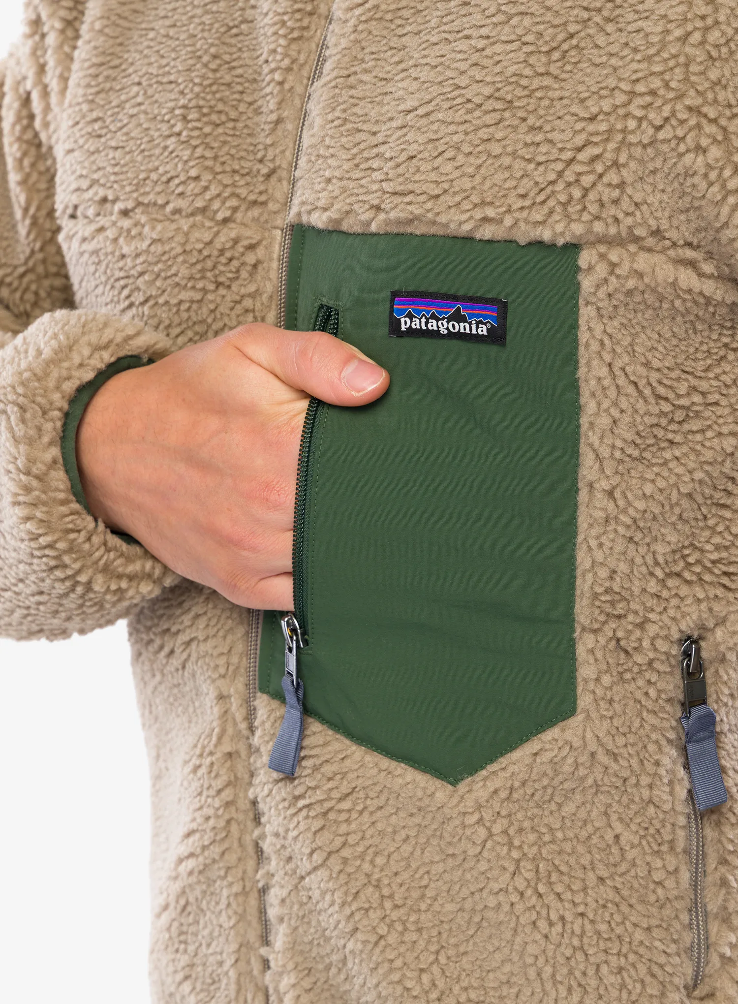 Fleecová bunda Patagonia Classic Retro-X Jacket - seabird grey