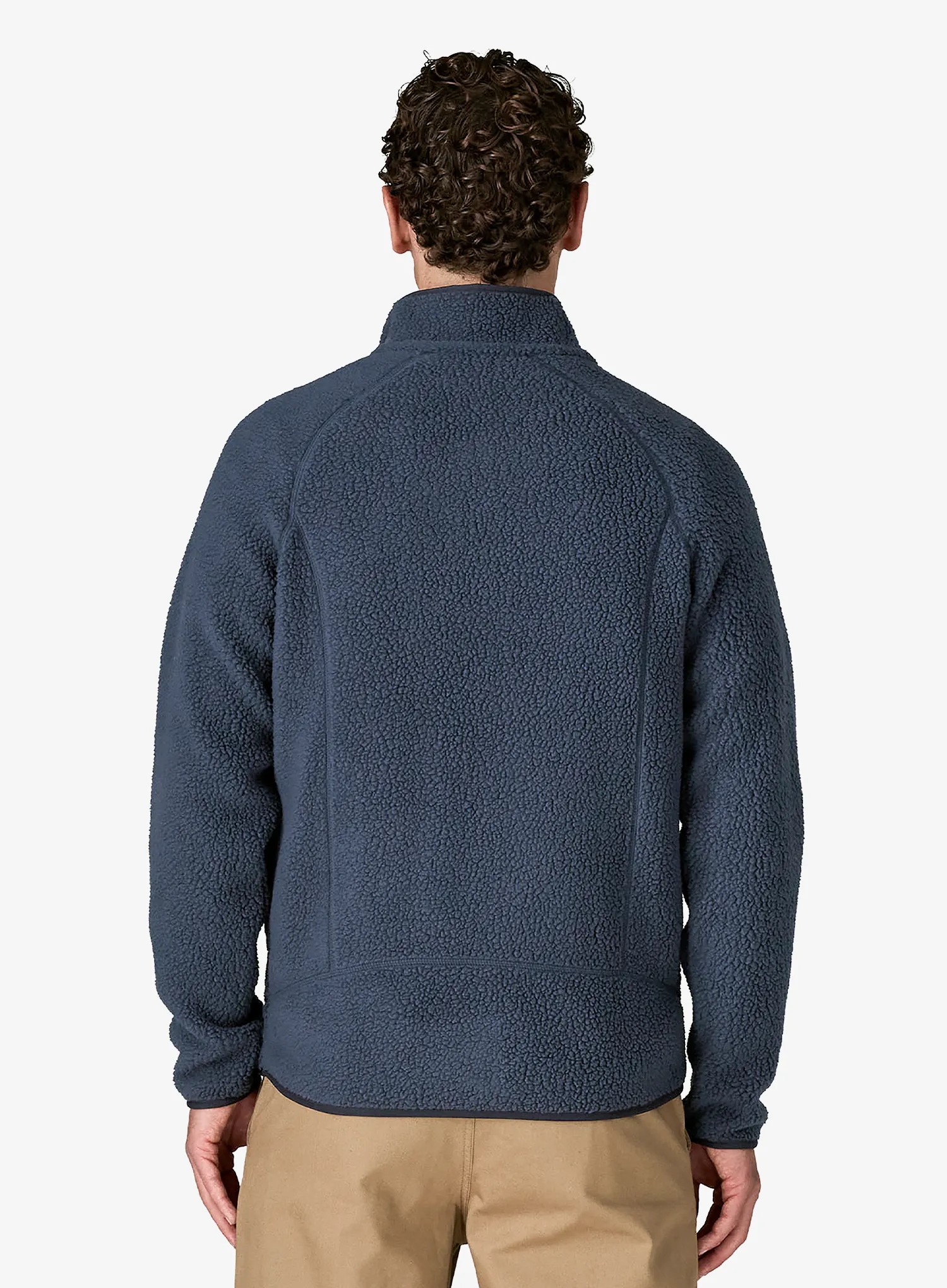 Fleecová bunda Patagonia Retro Pile Jacket - new navy w/sunken blue