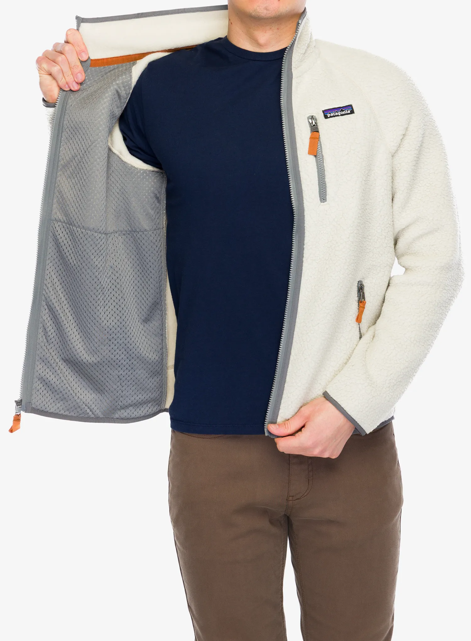 Fleecová bunda Patagonia Retro Pile Jacket - pelican