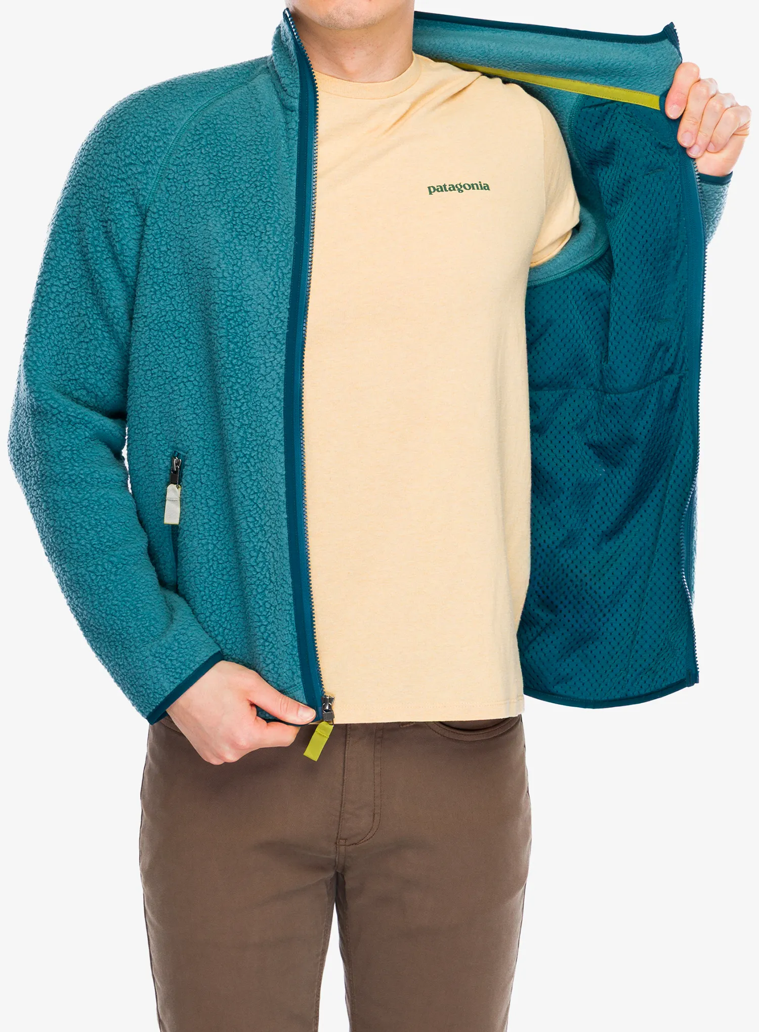 Fleecová bunda Patagonia Retro Pile Jacket - wetland blue
