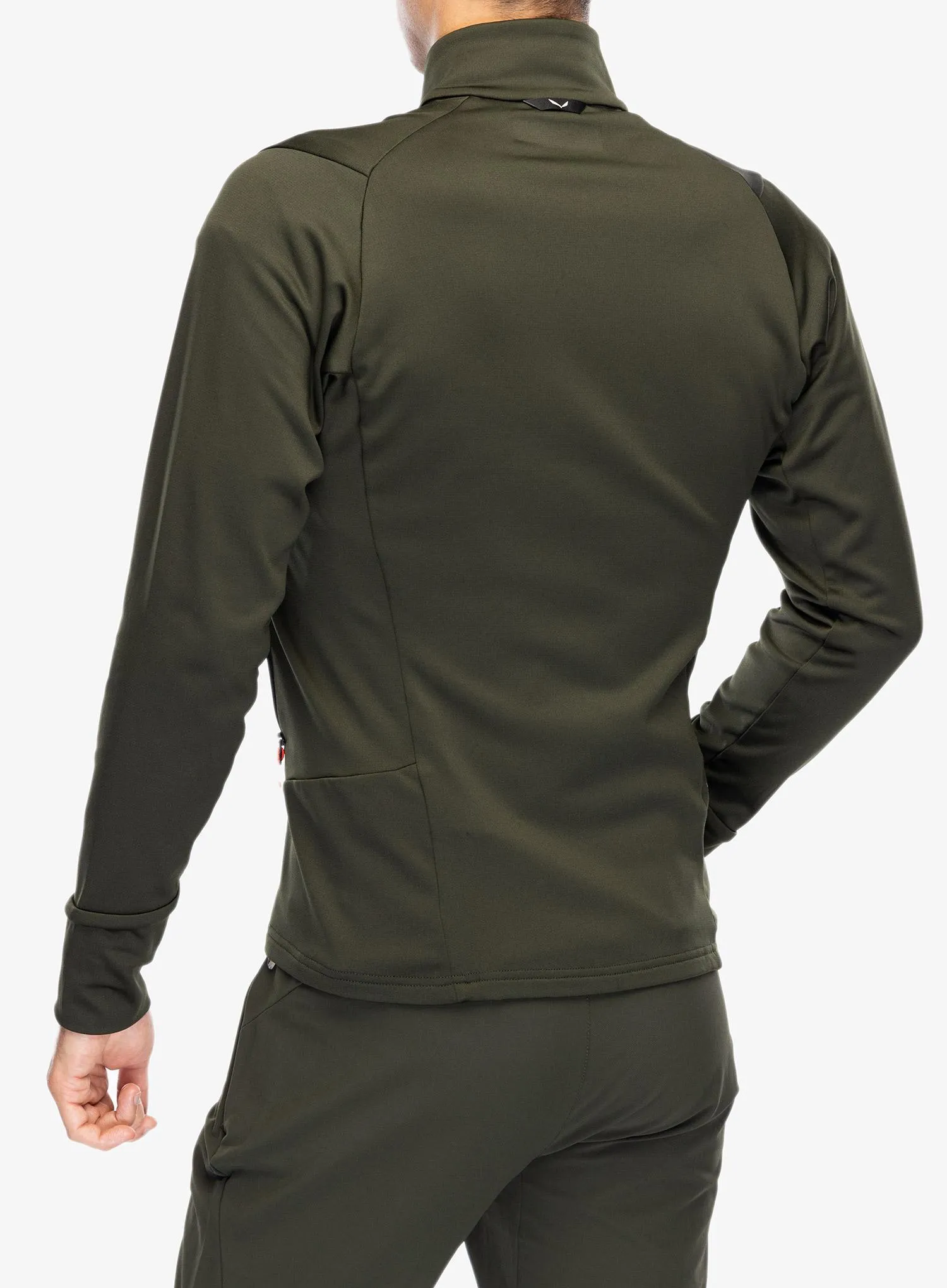 Fleecová bunda Salewa Puez PL Jacket - dark olive