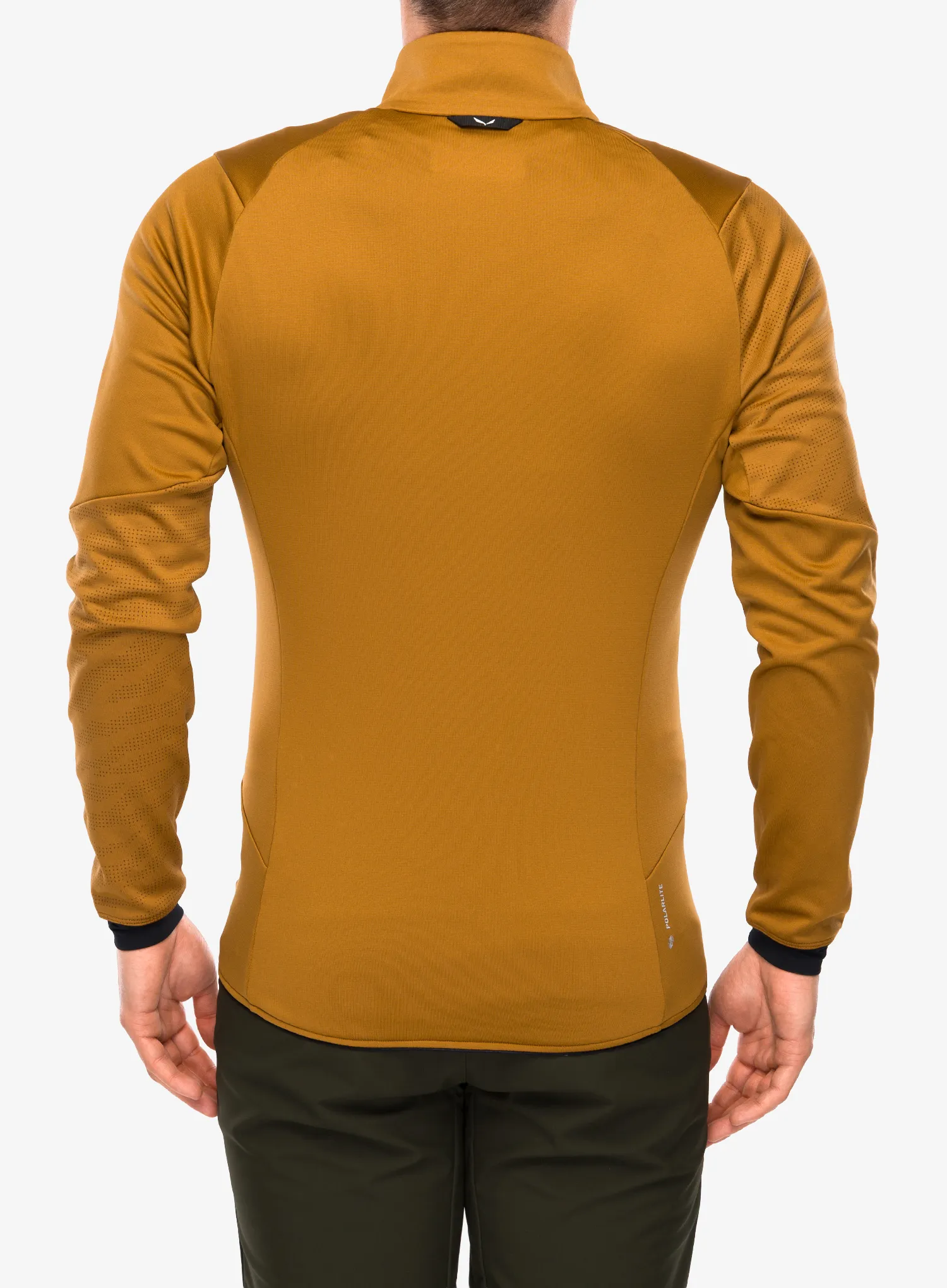 Fleecová bunda Salewa Sella Crevasse Jacket - golden brown