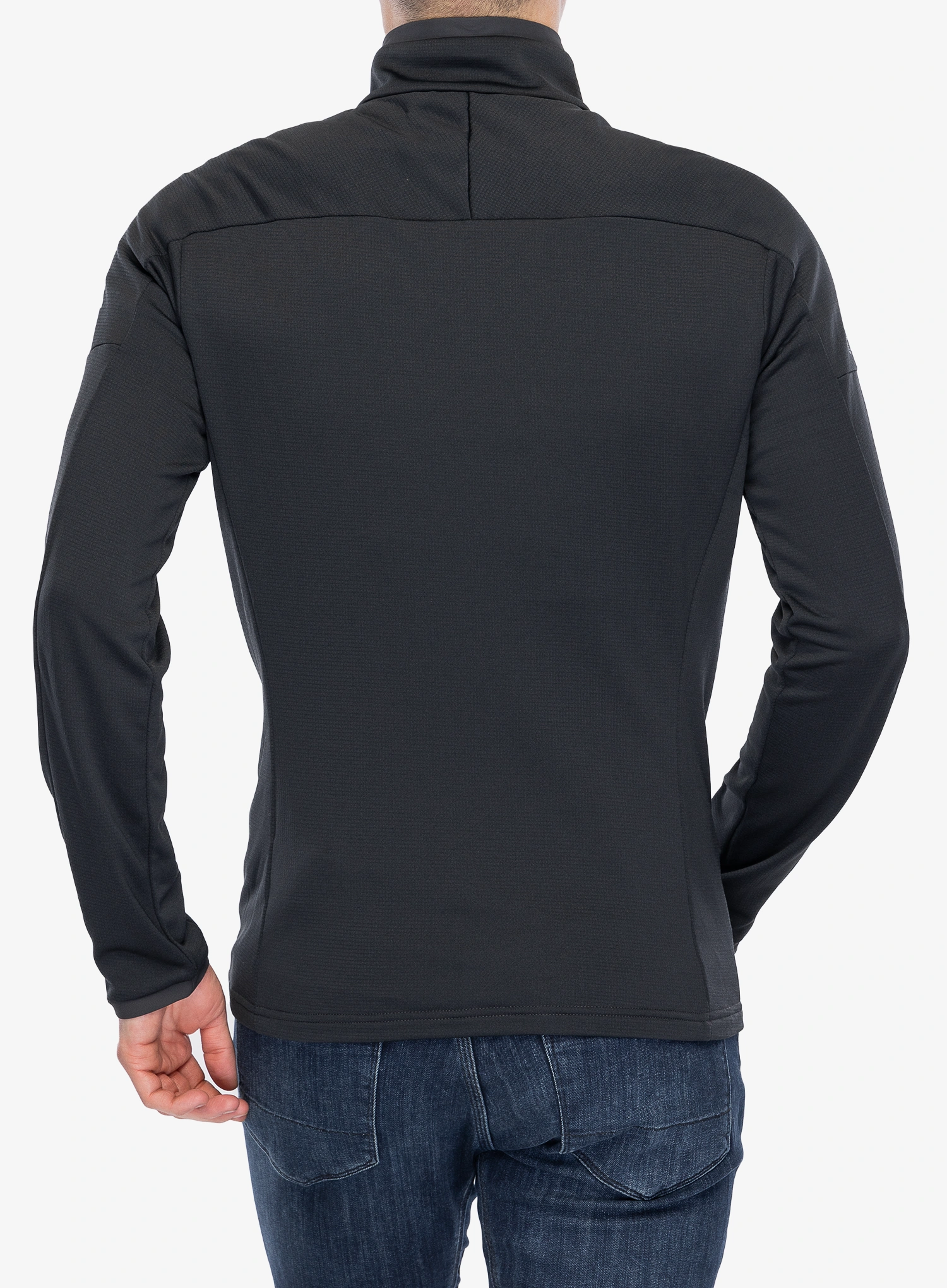 Fleecová bunda Vaude Elope Fleece Jacket II - phantom black