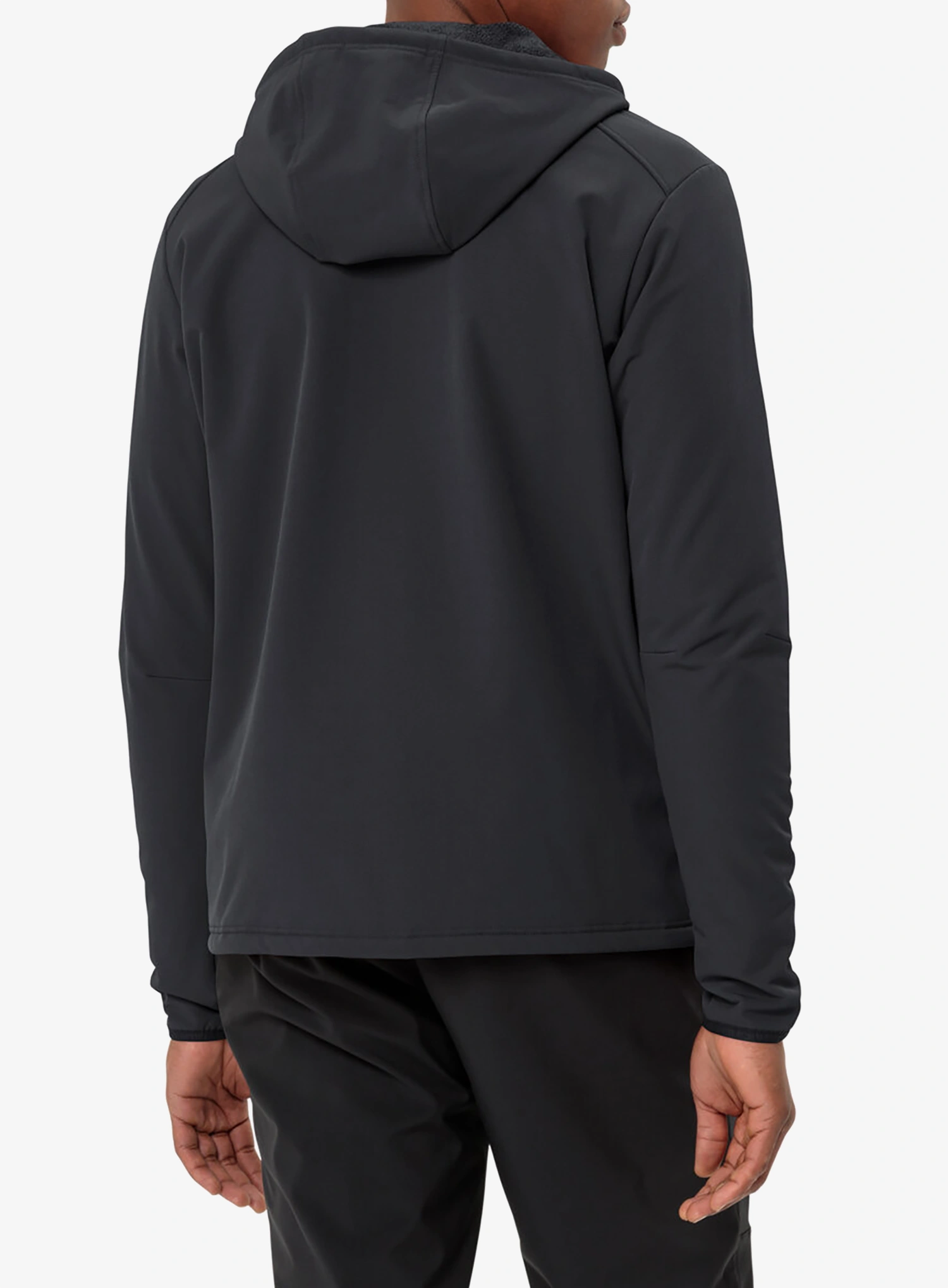 Fleecová bunda Vaude Elope Stormfleece Hoody - black